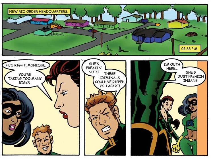 LADY BRAZILIA - LIZARRO'S LAIR porn comic picture 3