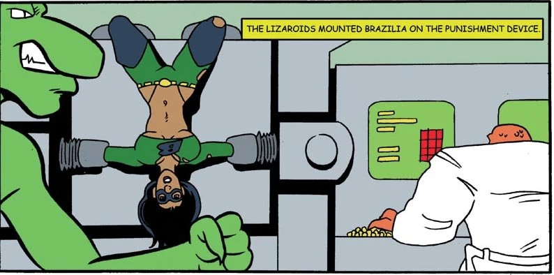 LADY BRAZILIA - LIZARRO'S LAIR porn comic picture 34
