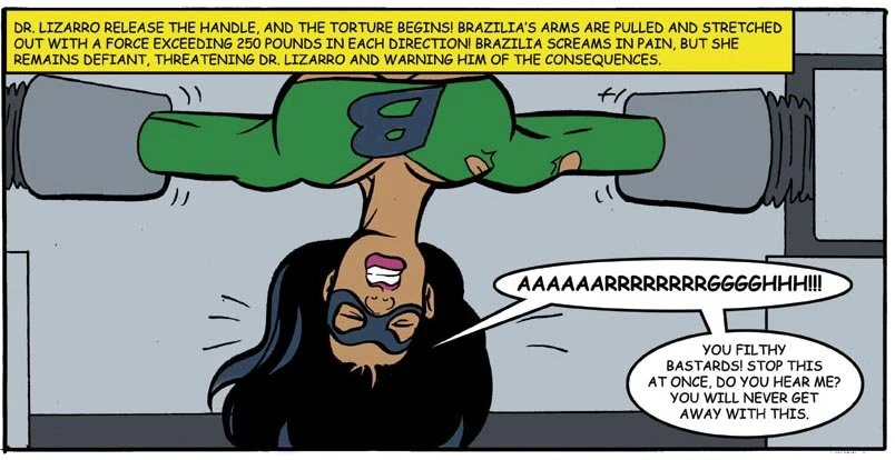 LADY BRAZILIA - LIZARRO'S LAIR porn comic picture 37