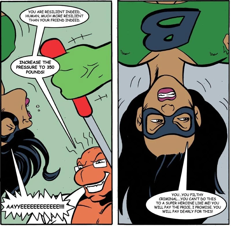 LADY BRAZILIA - LIZARRO'S LAIR porn comic picture 38