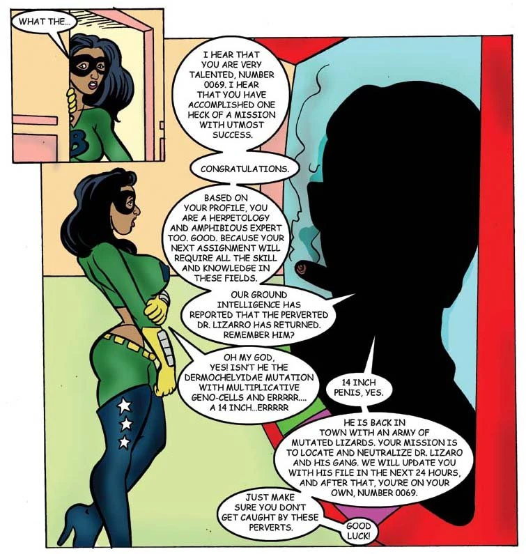 LADY BRAZILIA - LIZARRO'S LAIR porn comic picture 6