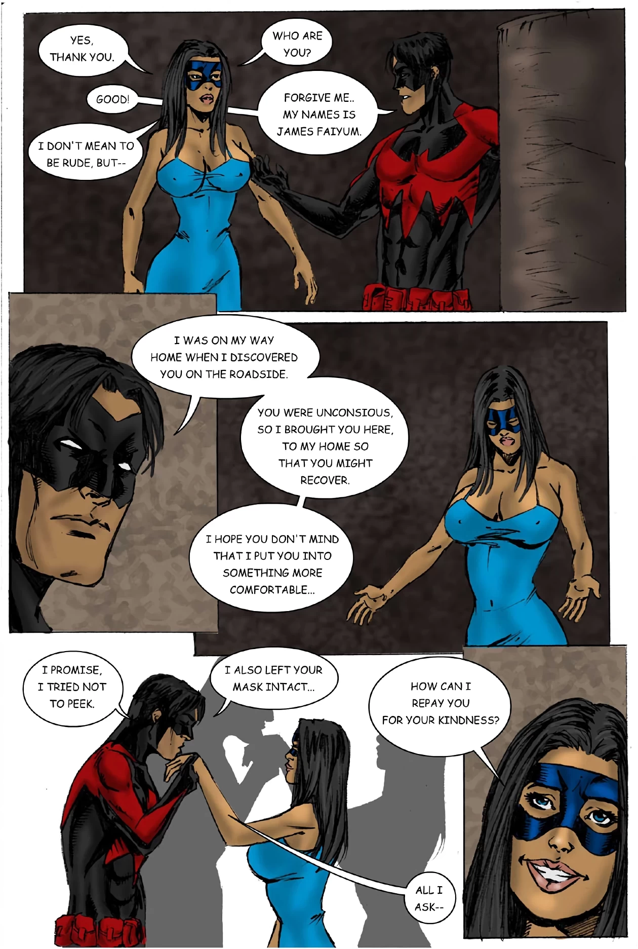 Lady Brazilia porn comic picture 16