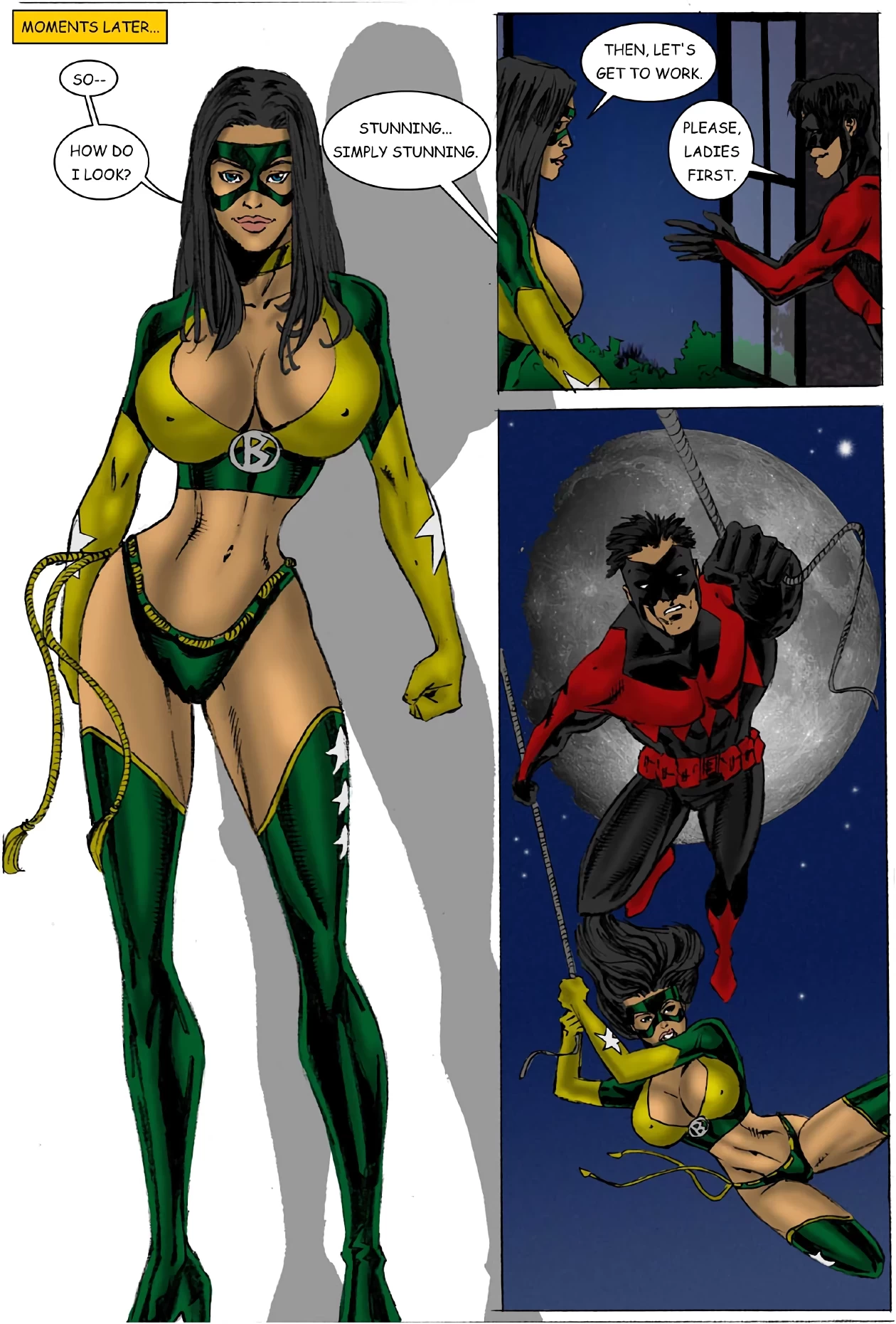 Lady Brazilia porn comic picture 24