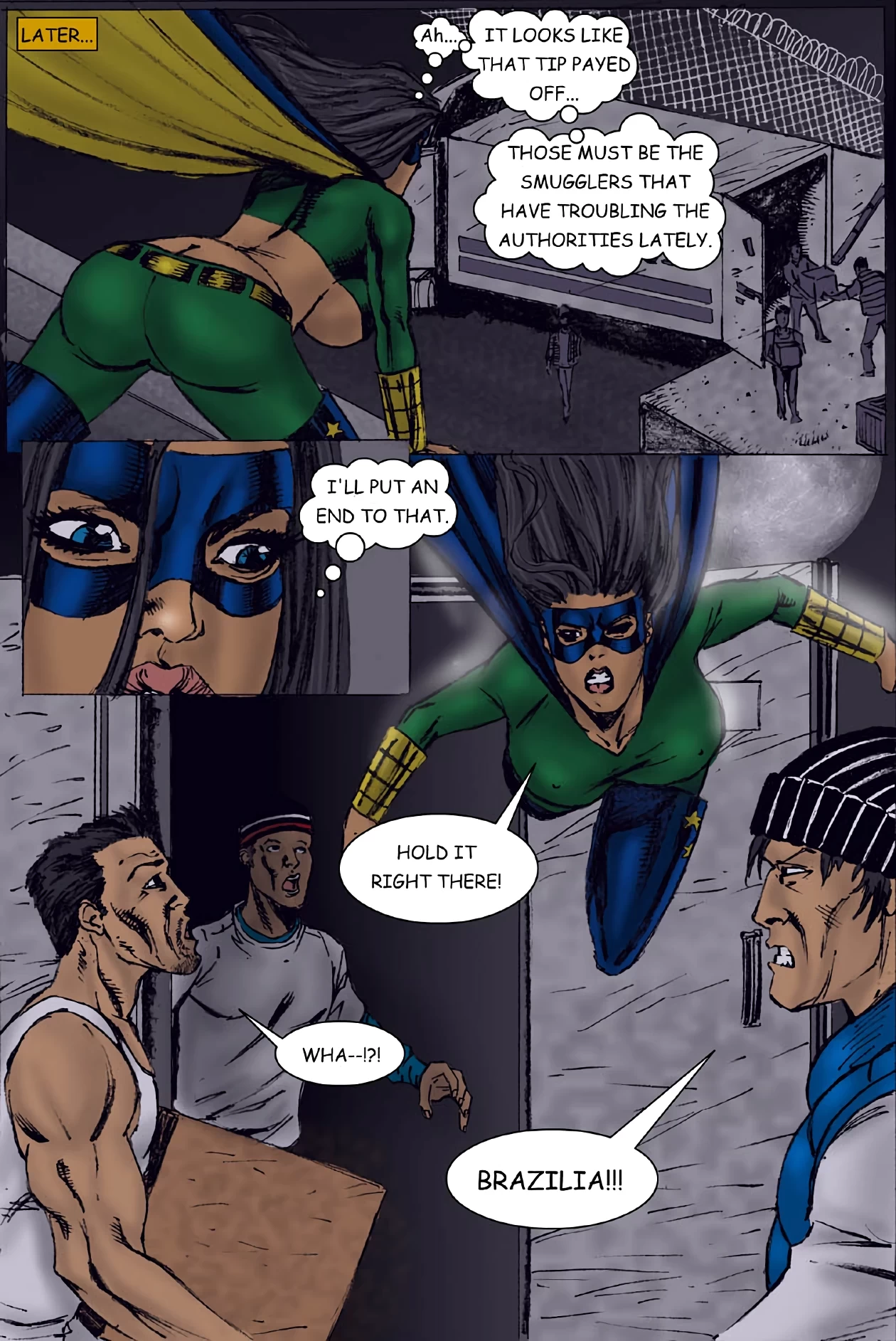 Lady Brazilia porn comic picture 5