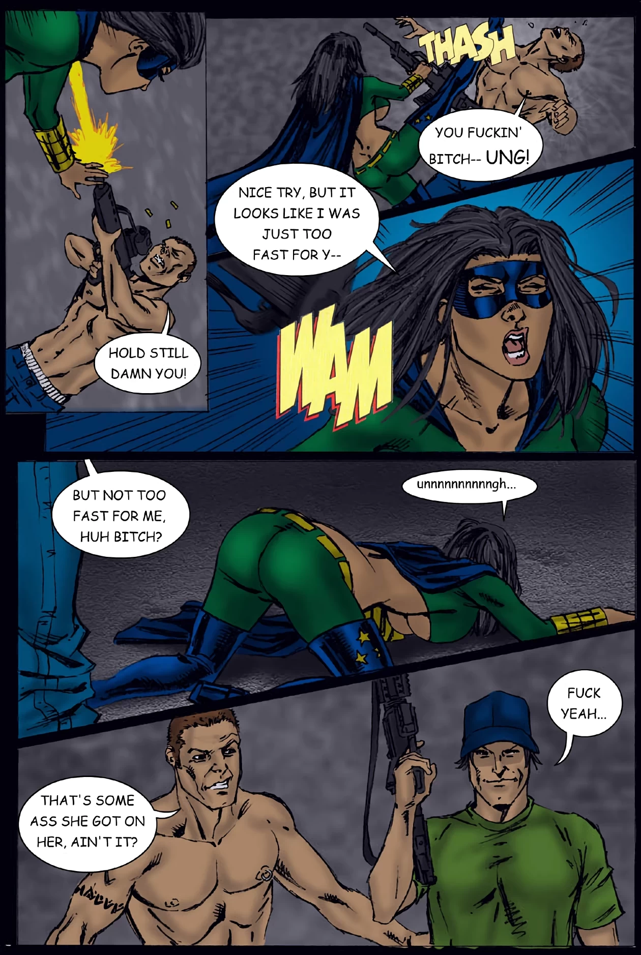 Lady Brazilia porn comic picture 7