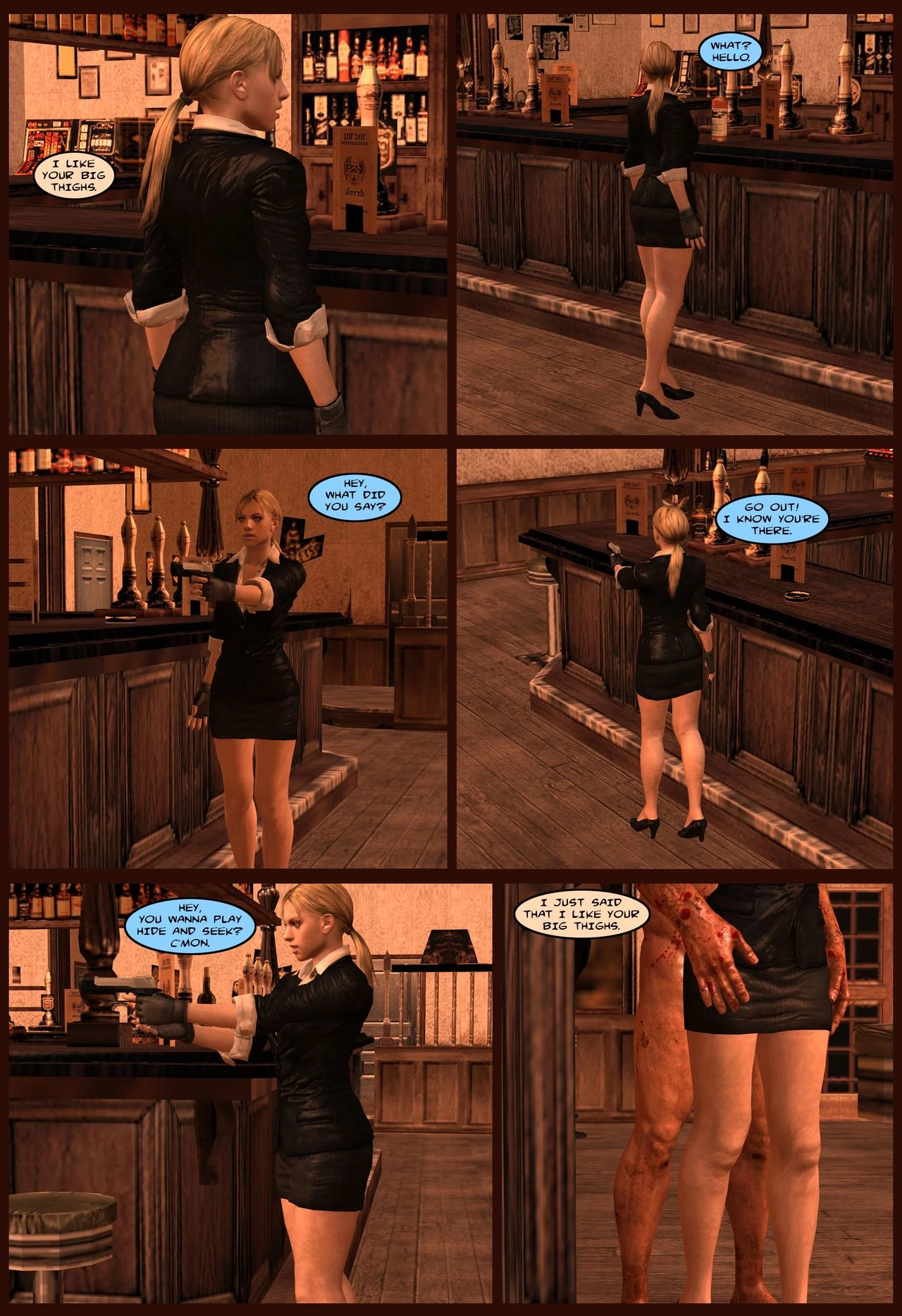 Lady & Cop VS Penetrator 2 porn comic picture 13
