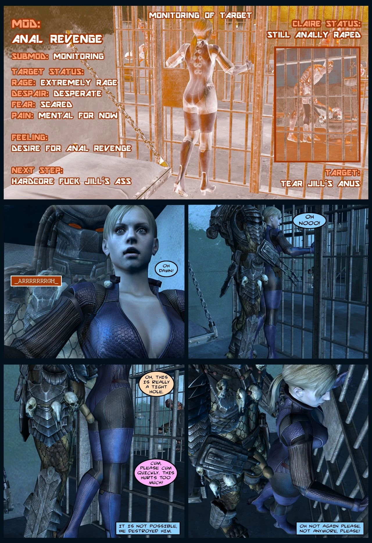 Lady & Cop VS Penetrator 2 porn comic picture 28