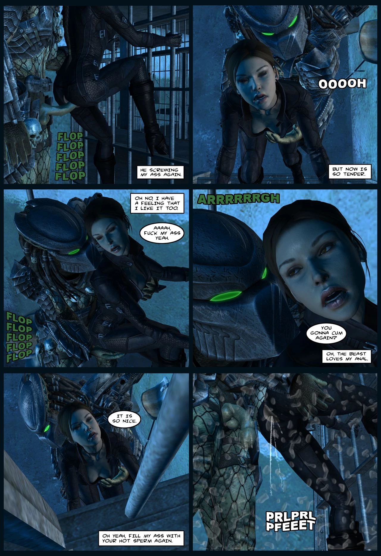 Lady & Cop VS Penetrator 2 porn comic picture 40