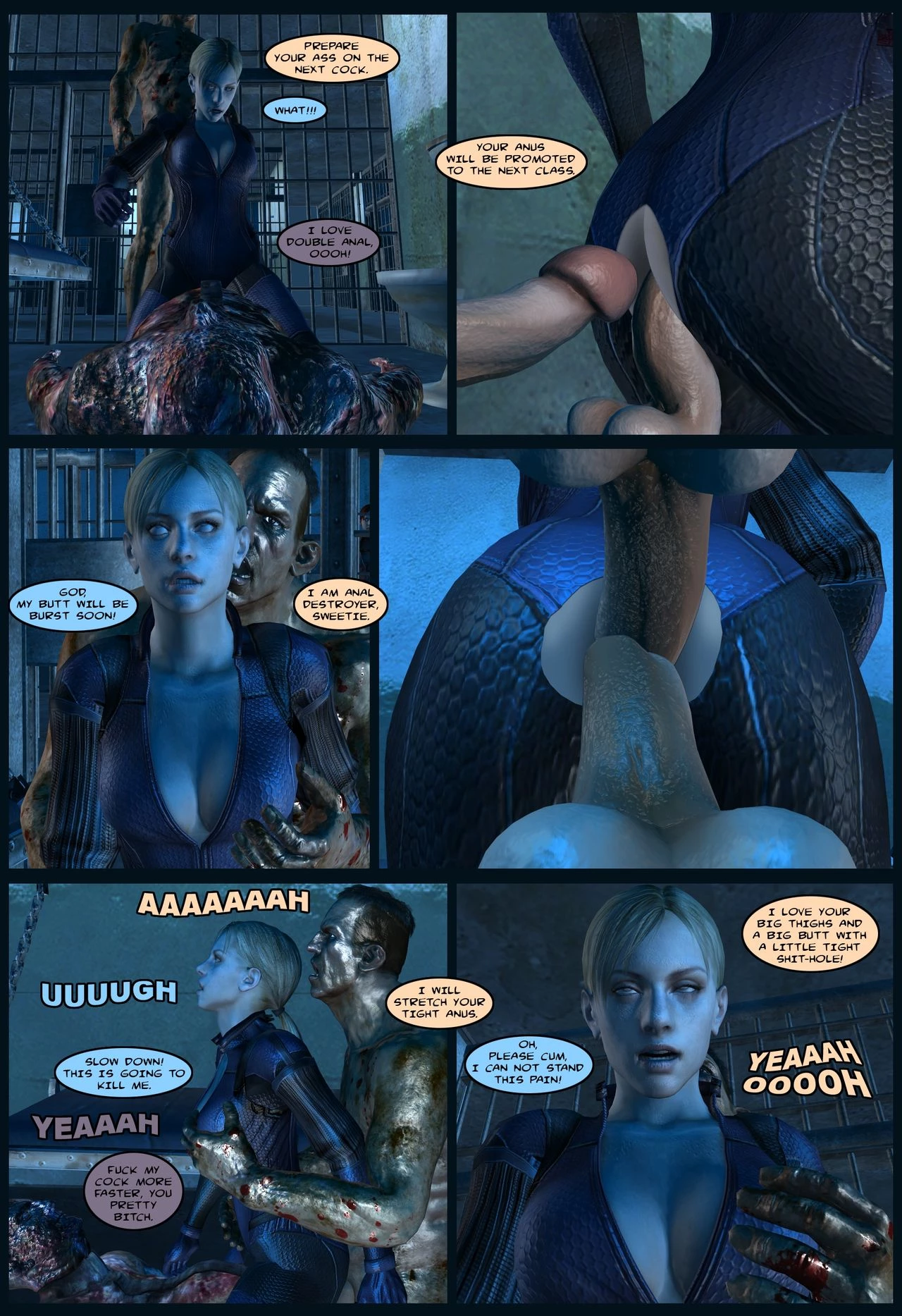 Lady & Cop VS Penetrator 2 porn comic picture 41