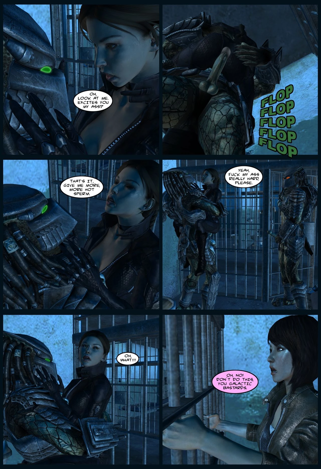 Lady & Cop VS Penetrator 2 porn comic picture 42