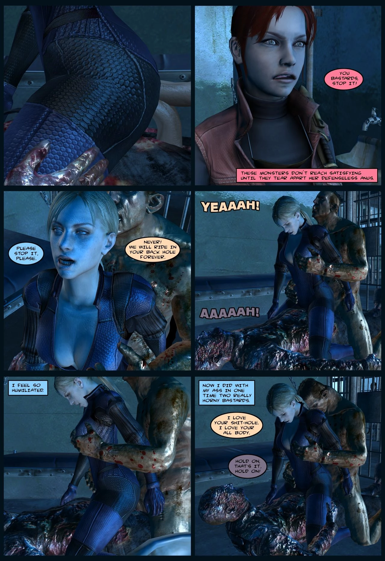 Lady & Cop VS Penetrator 2 porn comic picture 44