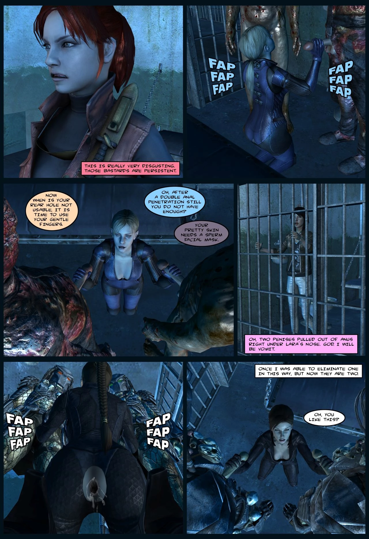 Lady & Cop VS Penetrator 2 porn comic picture 46
