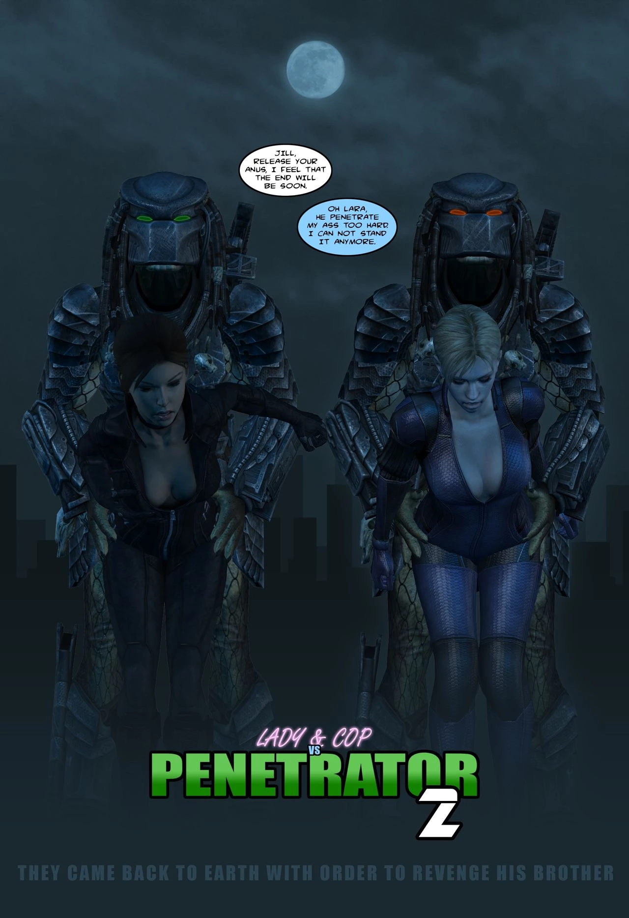 Lady & Cop VS Penetrator 2 porn comic picture 56