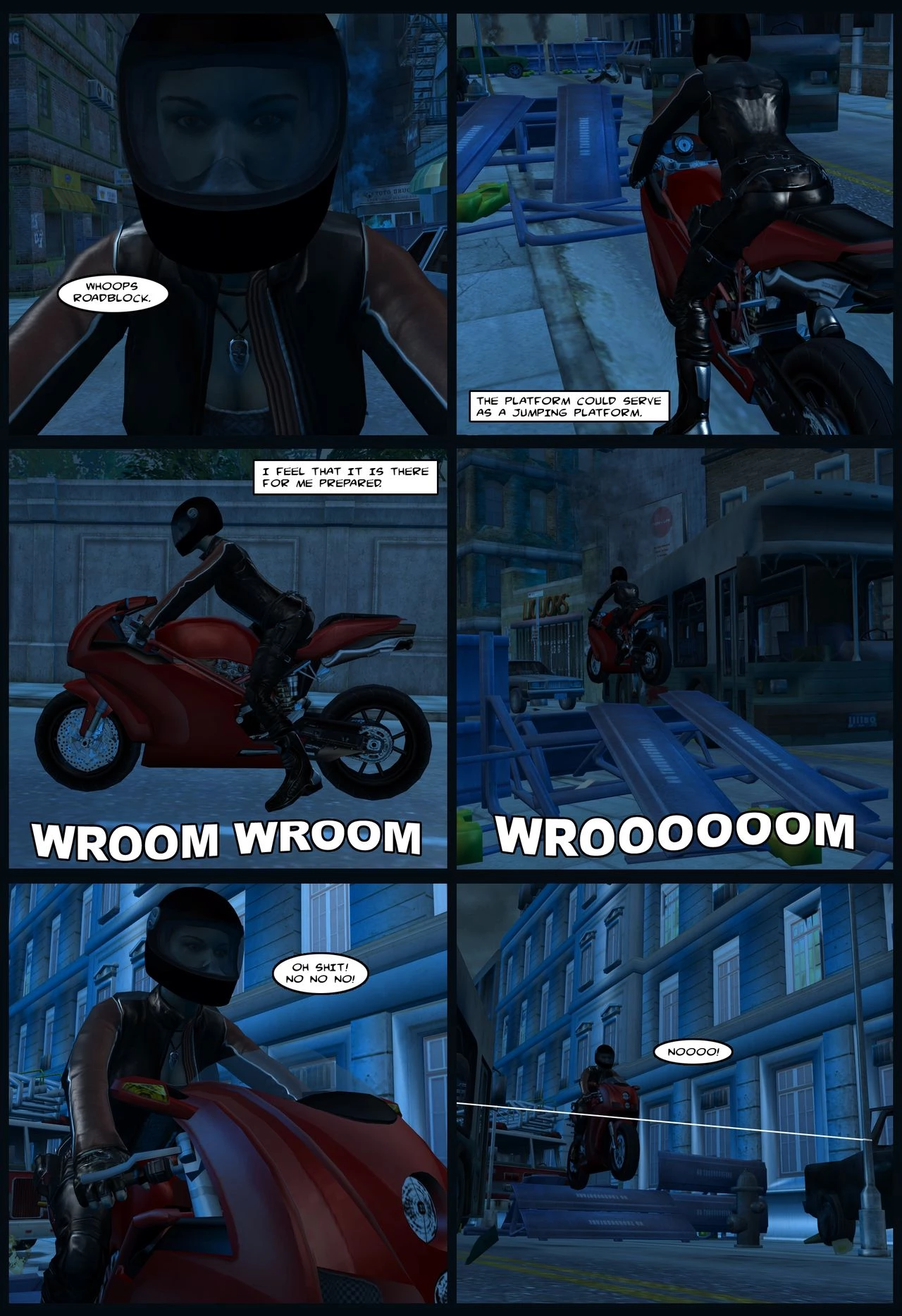 Lady & Cop VS Penetrator 2 porn comic picture 8