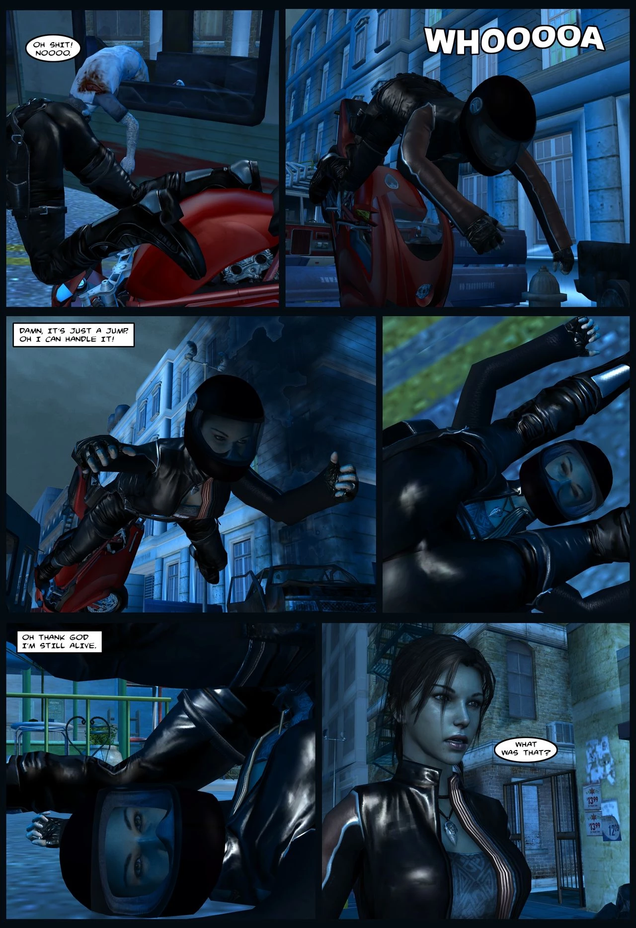 Lady & Cop VS Penetrator 2 porn comic picture 9