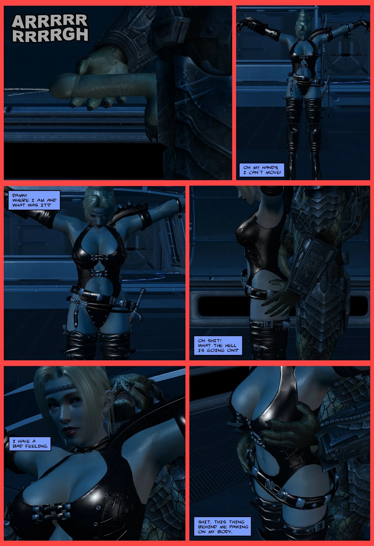 Lady & Cop VS Penetrator 3 porn comic picture 11