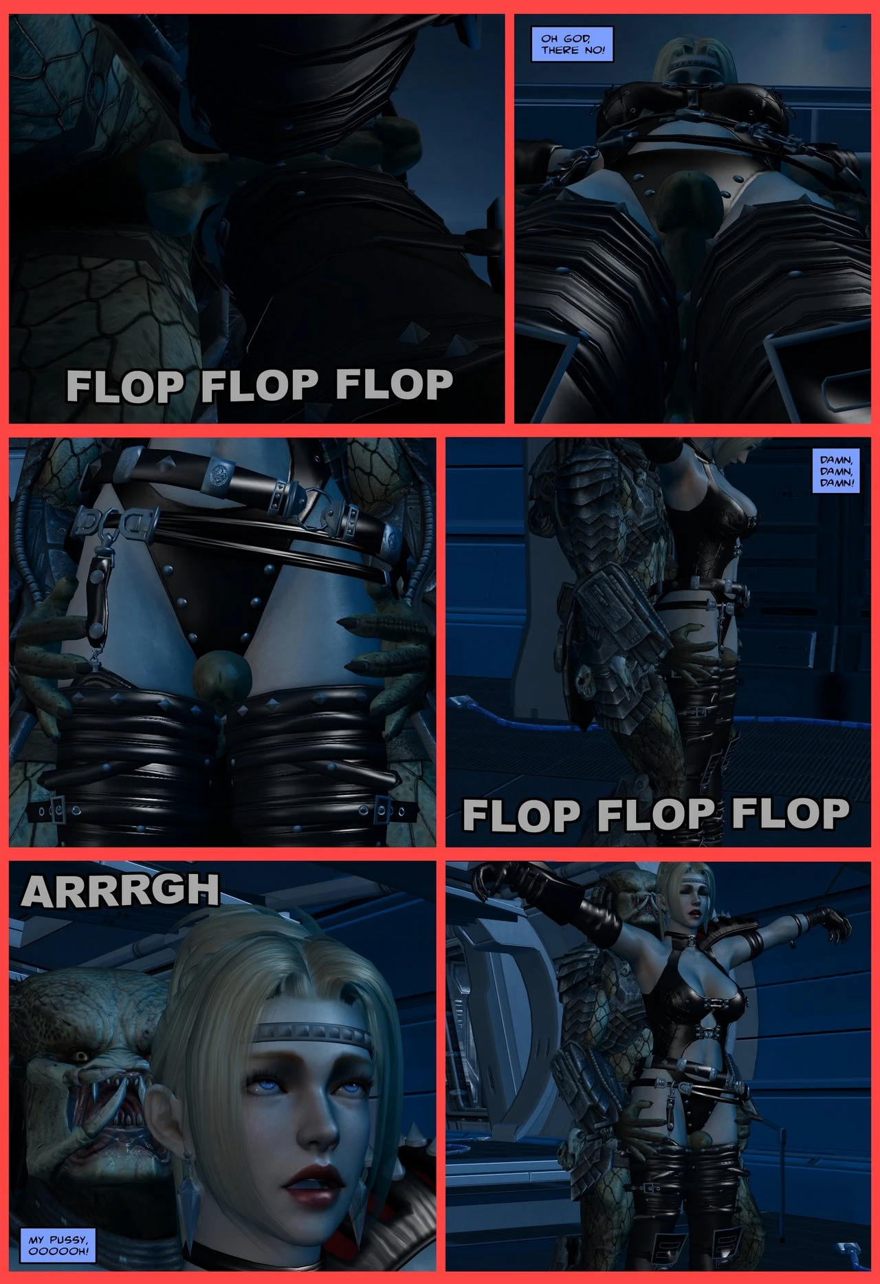 Lady & Cop VS Penetrator 3 porn comic picture 13