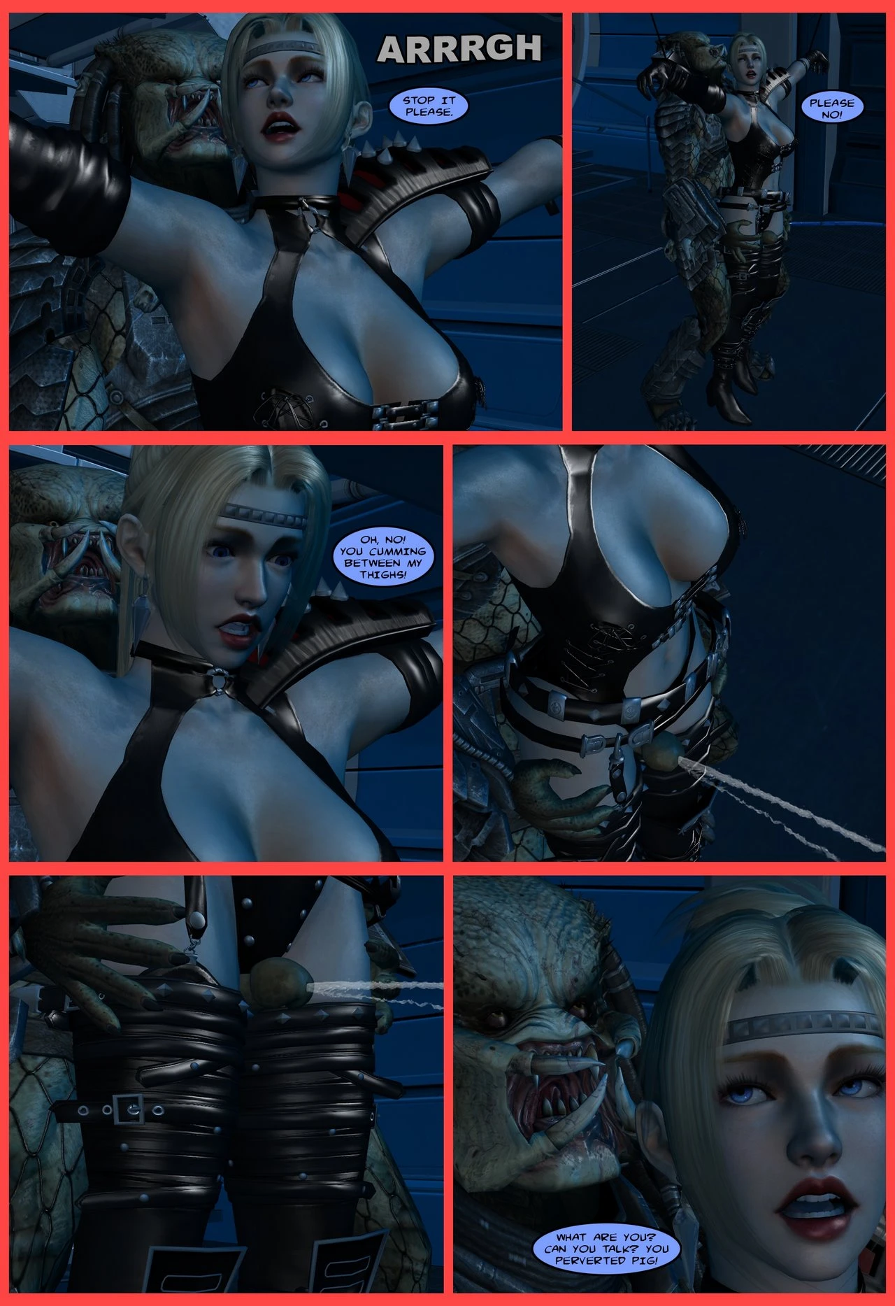 Lady & Cop VS Penetrator 3 porn comic picture 14