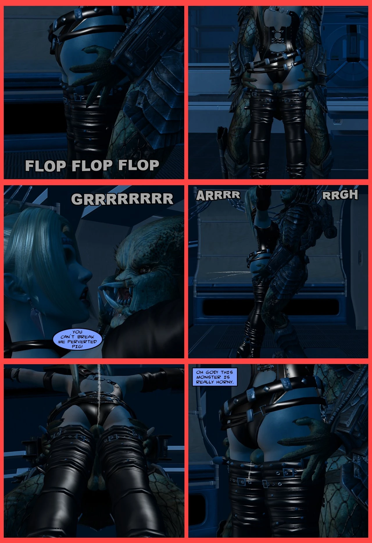 Lady & Cop VS Penetrator 3 porn comic picture 18