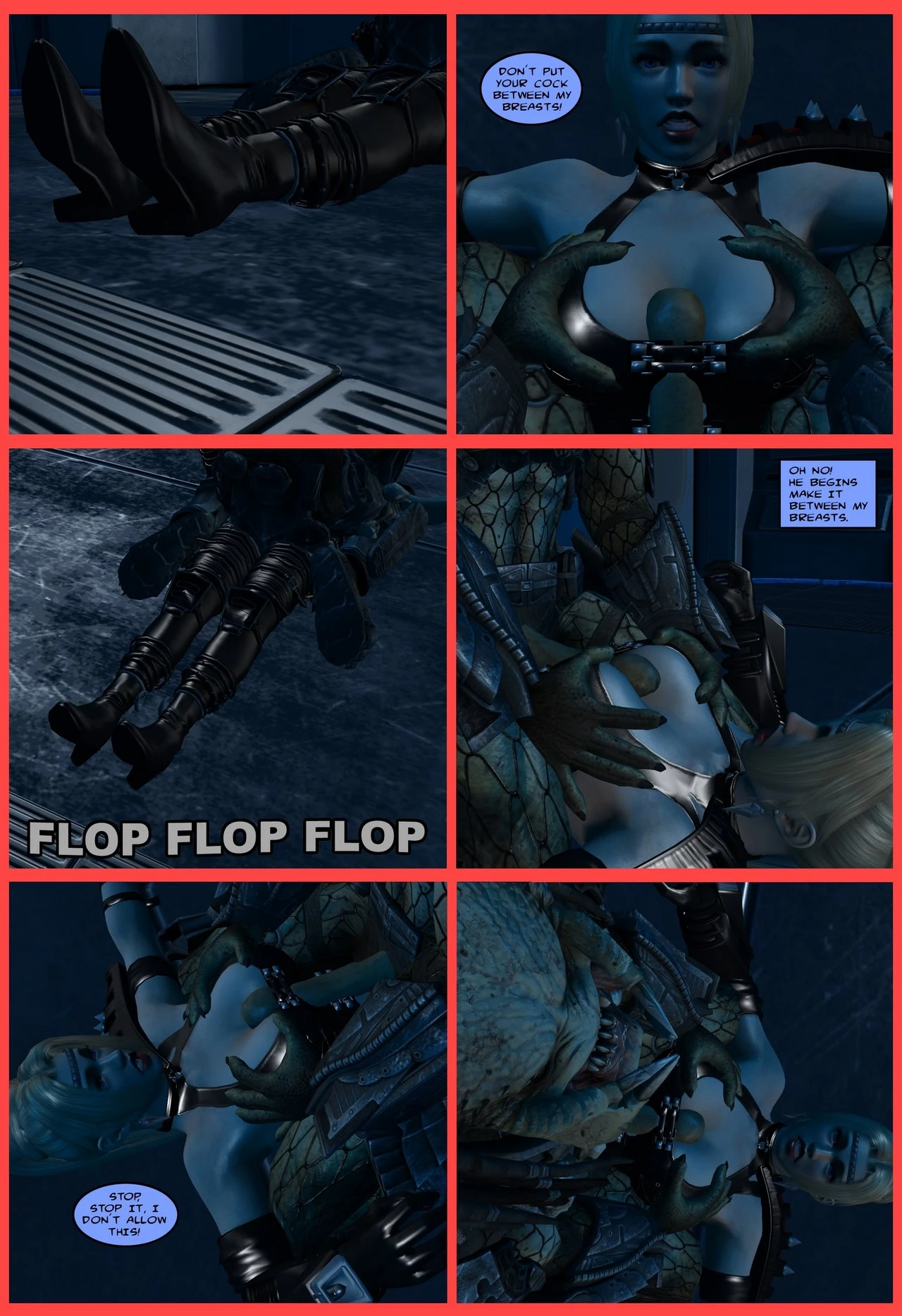 Lady & Cop VS Penetrator 3 porn comic picture 22