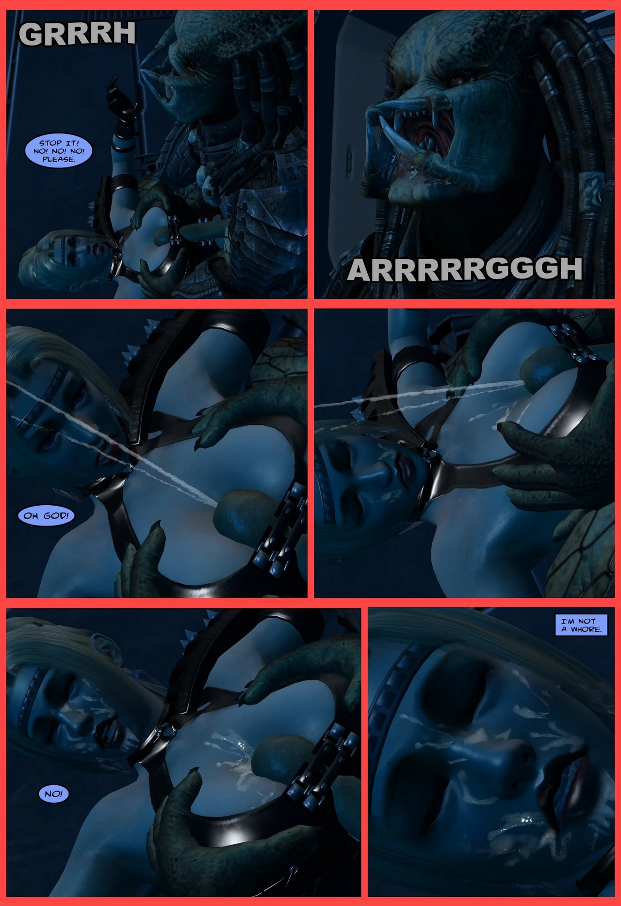 Lady & Cop VS Penetrator 3 porn comic picture 23