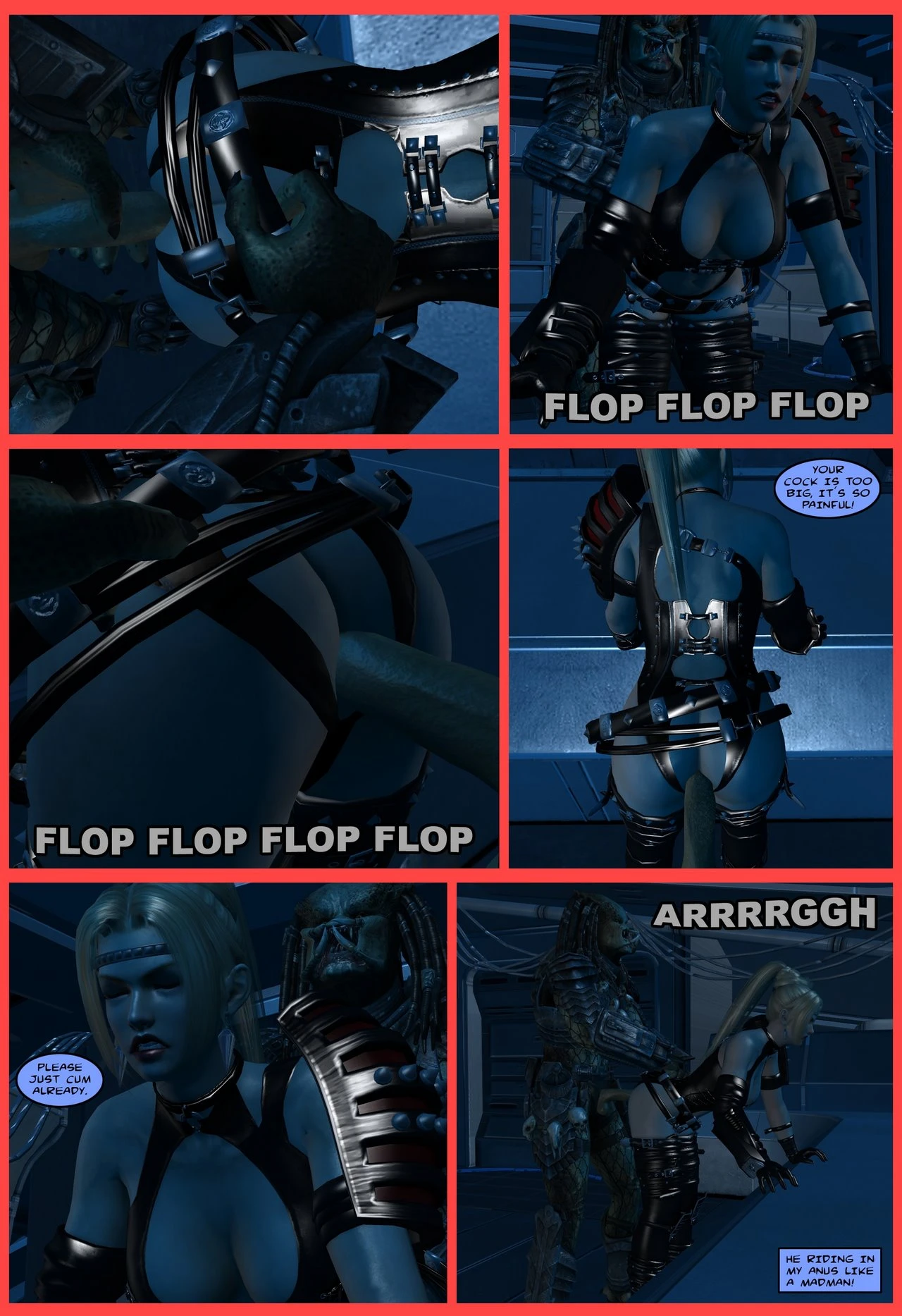 Lady & Cop VS Penetrator 3 porn comic picture 29