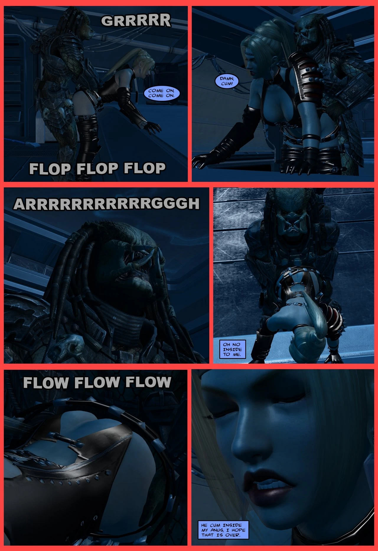 Lady & Cop VS Penetrator 3 porn comic picture 30