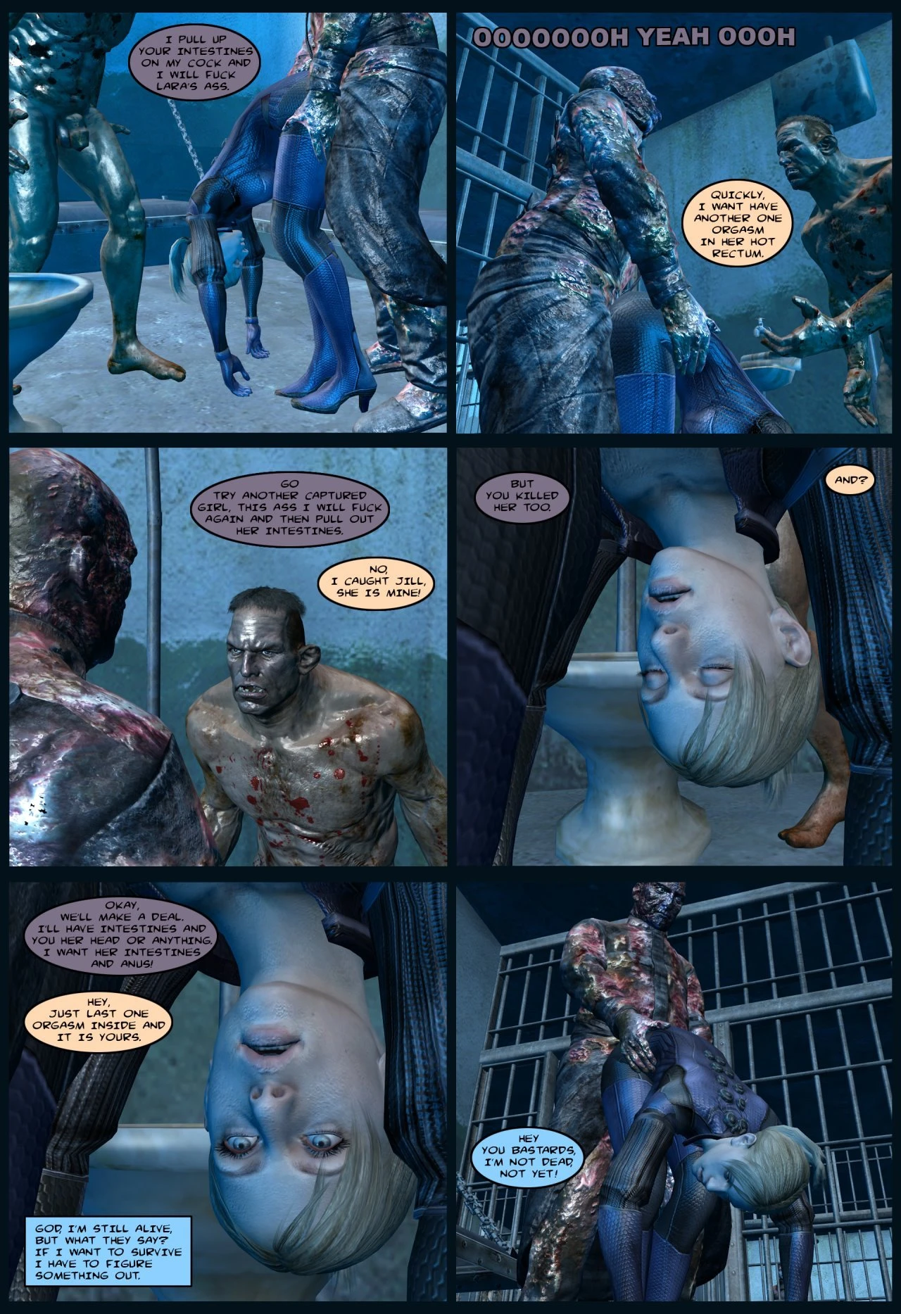 Lady & Cop VS Penetrator 4 porn comic picture 13