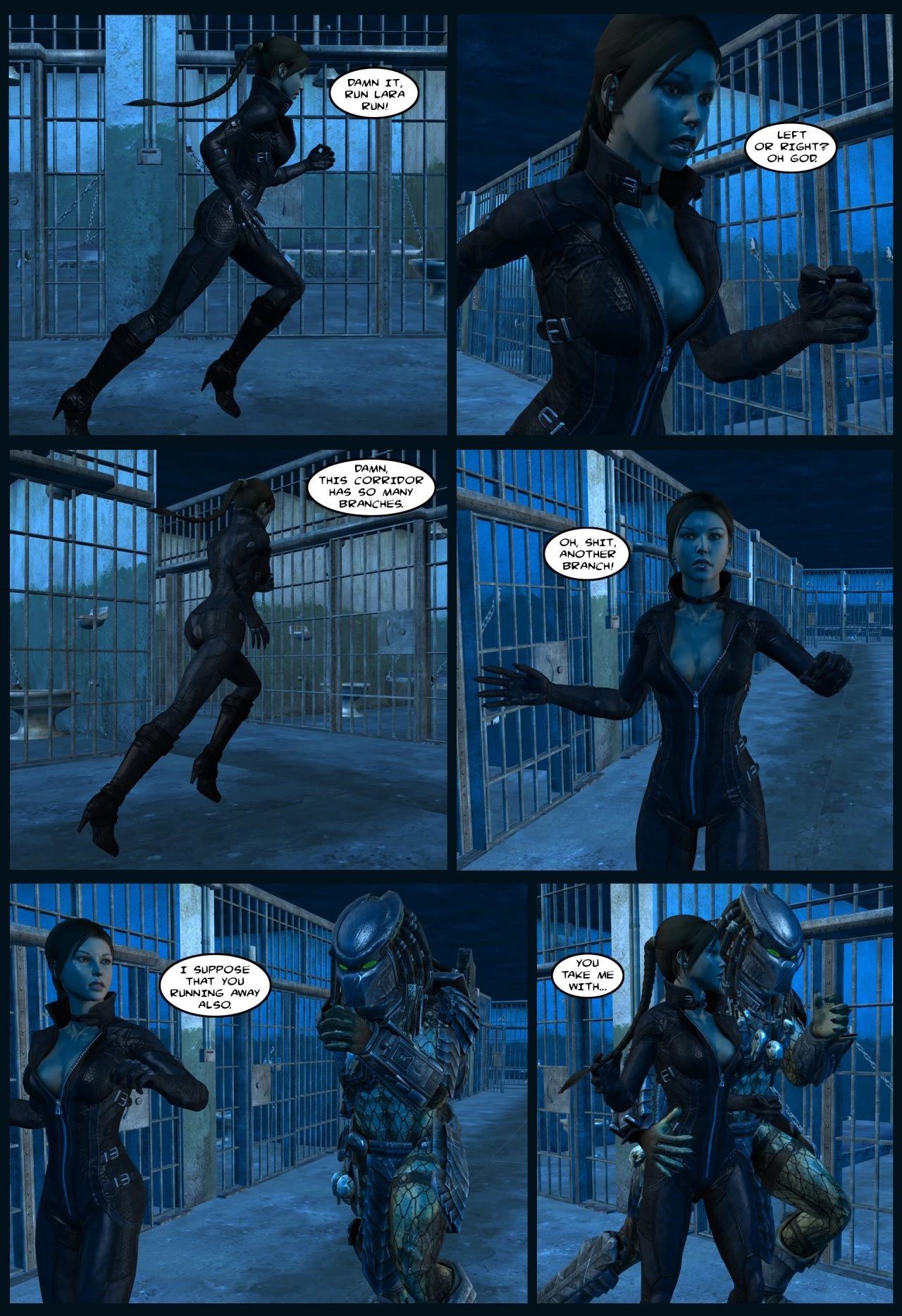 Lady & Cop VS Penetrator 4 porn comic picture 22