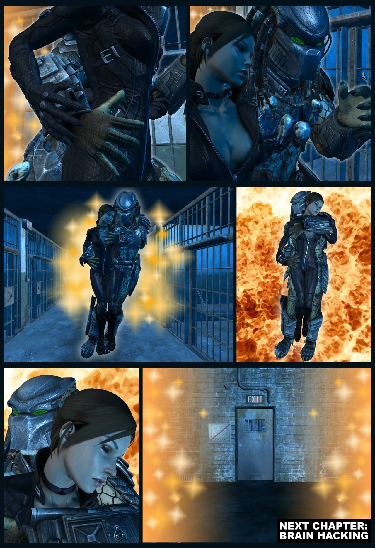 Lady & Cop VS Penetrator 4 porn comic picture 23