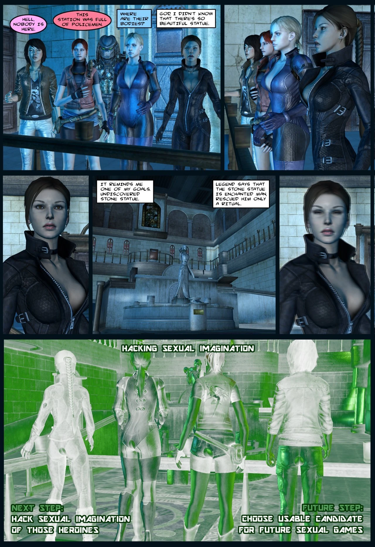 Lady & Cop VS Penetrator 4 porn comic picture 26