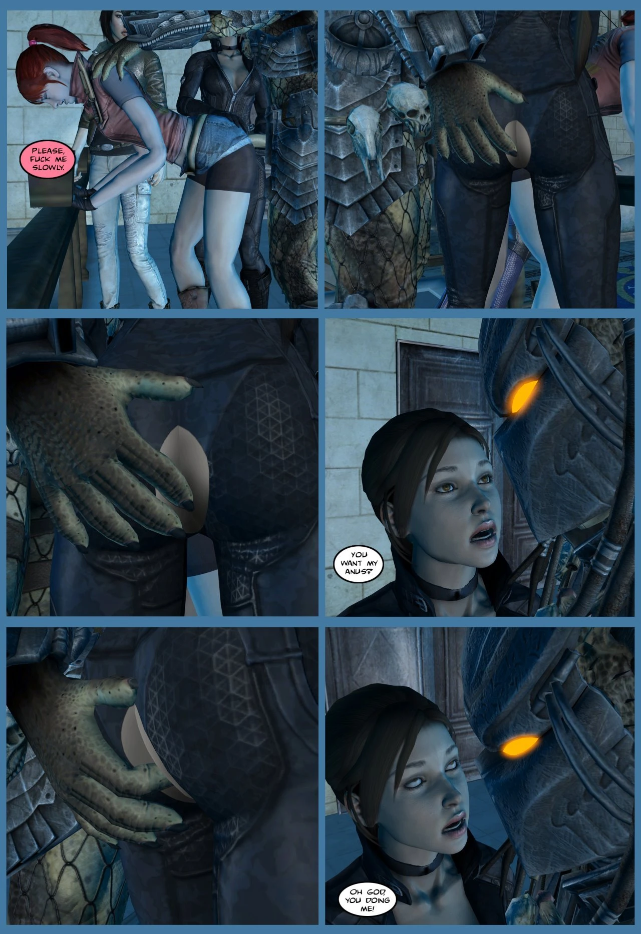 Lady & Cop VS Penetrator 4 porn comic picture 33