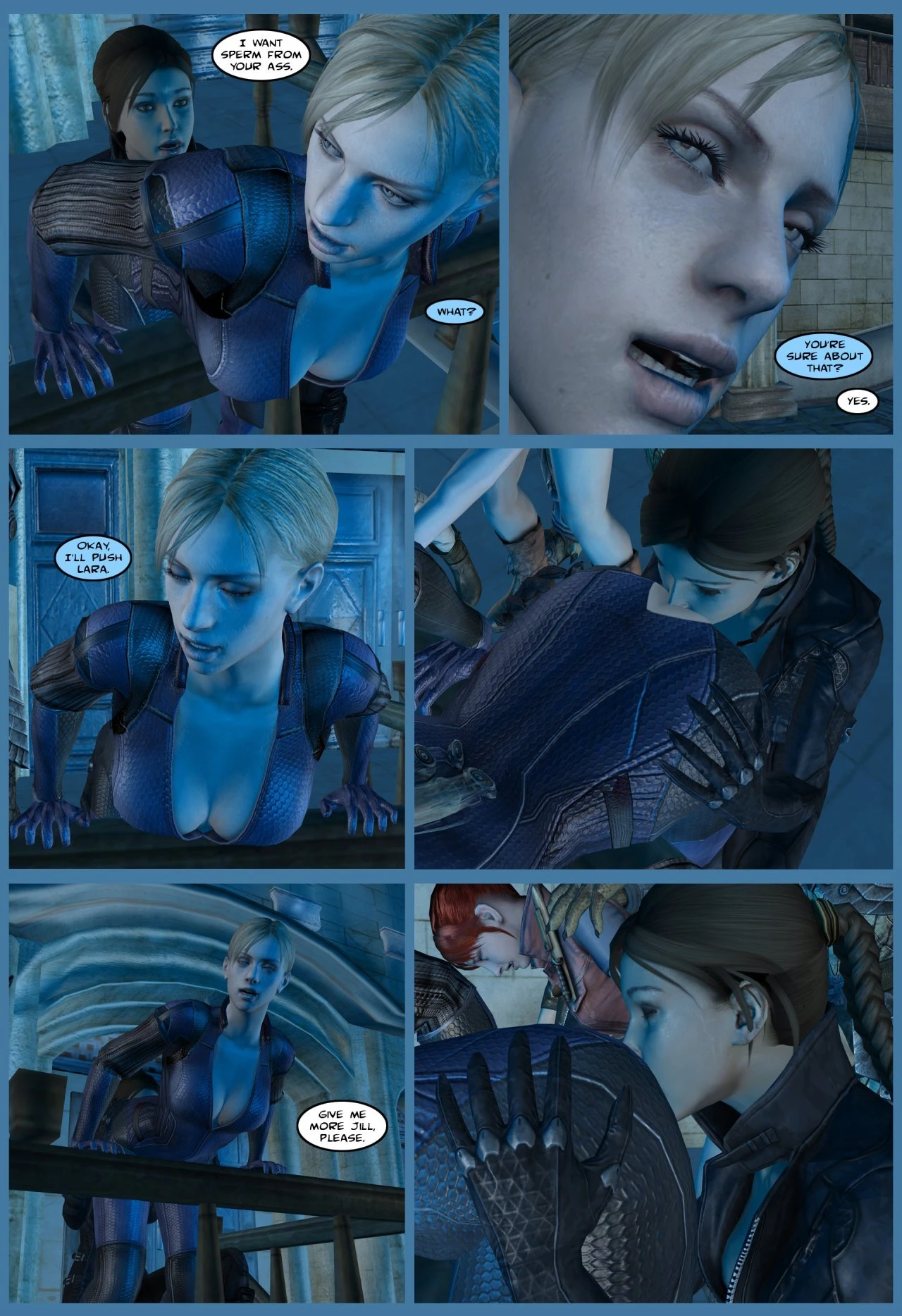 Lady & Cop VS Penetrator 4 porn comic picture 36