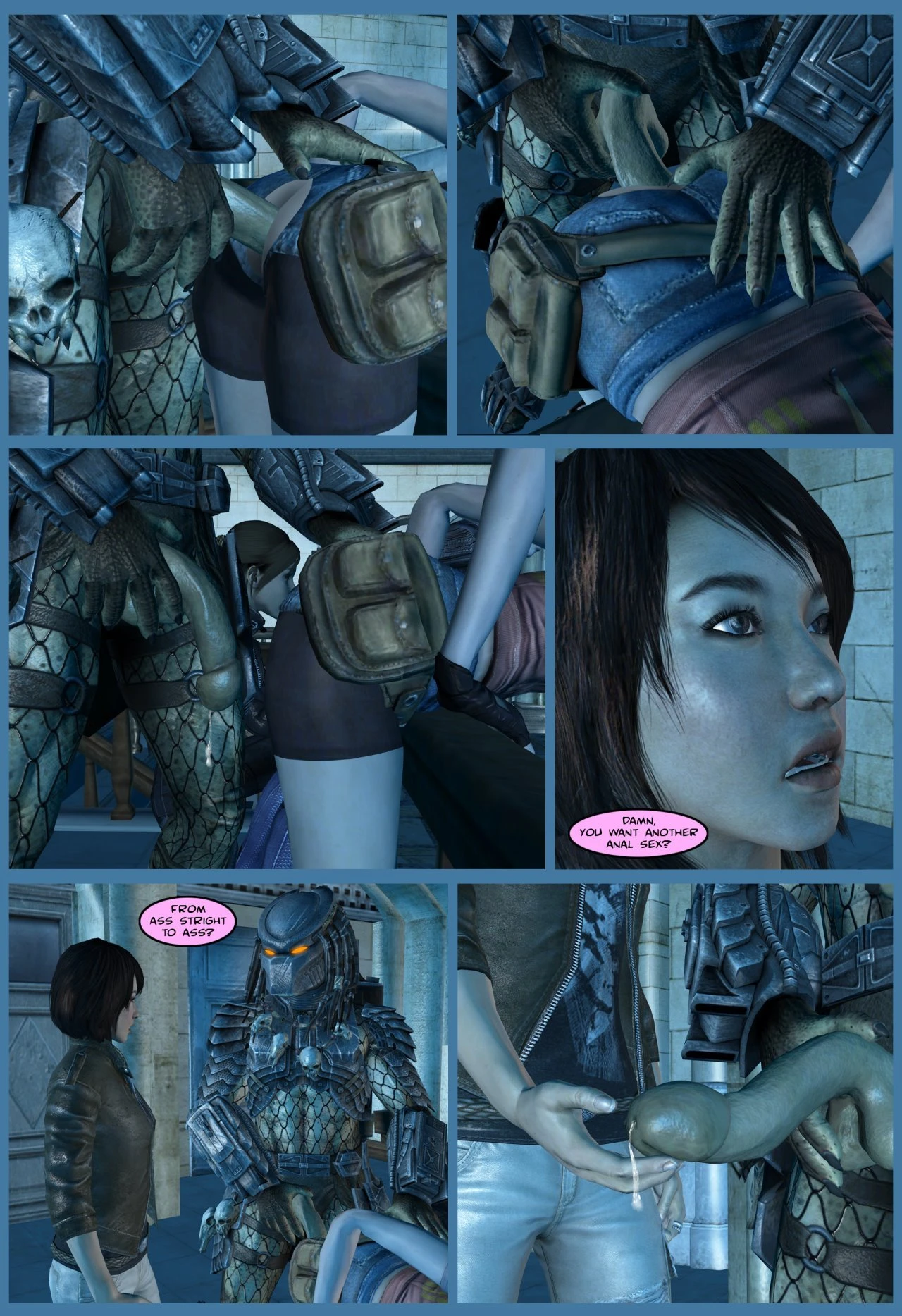 Lady & Cop VS Penetrator 4 porn comic picture 38