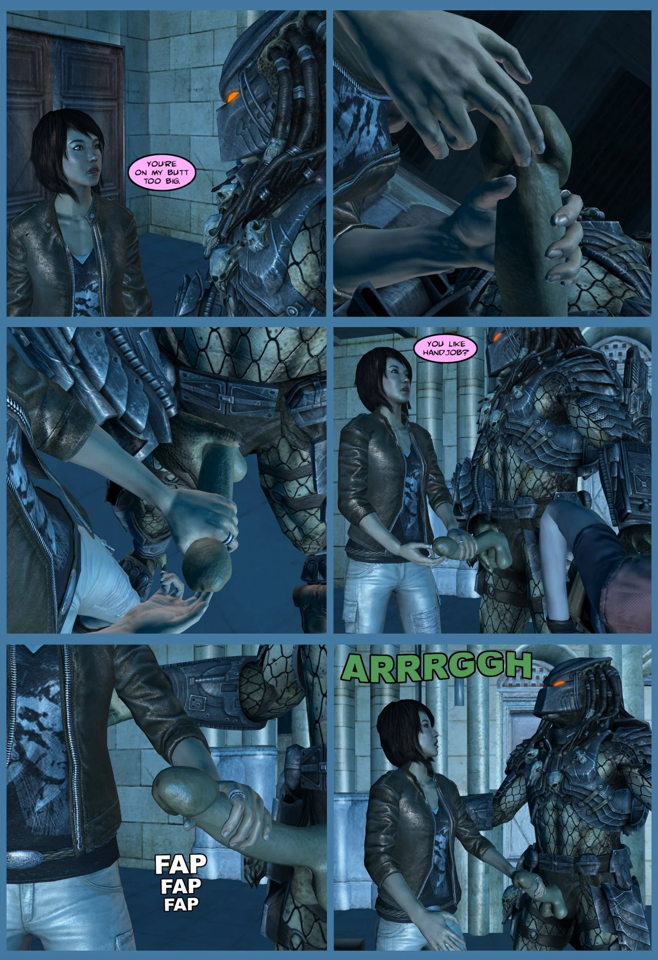 Lady & Cop VS Penetrator 4 porn comic picture 39