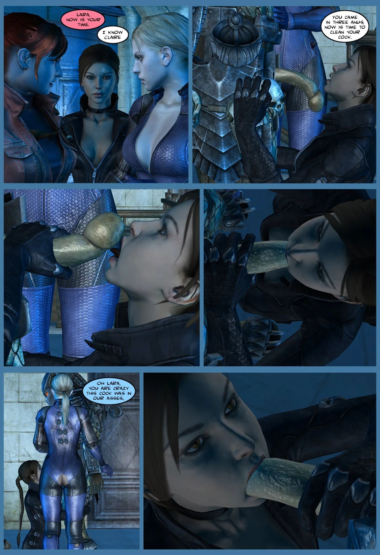 Lady & Cop VS Penetrator 4 porn comic picture 43