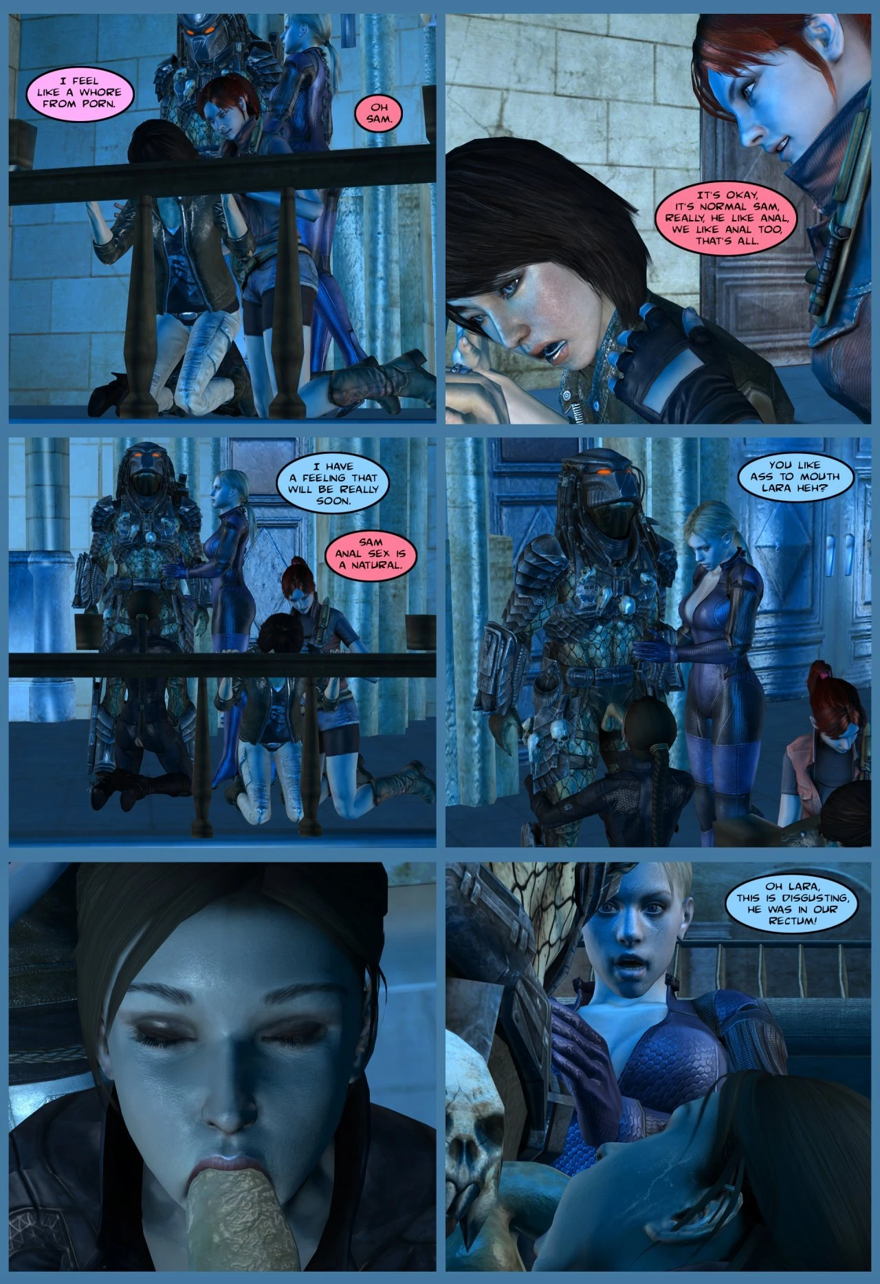 Lady & Cop VS Penetrator 4 porn comic picture 44