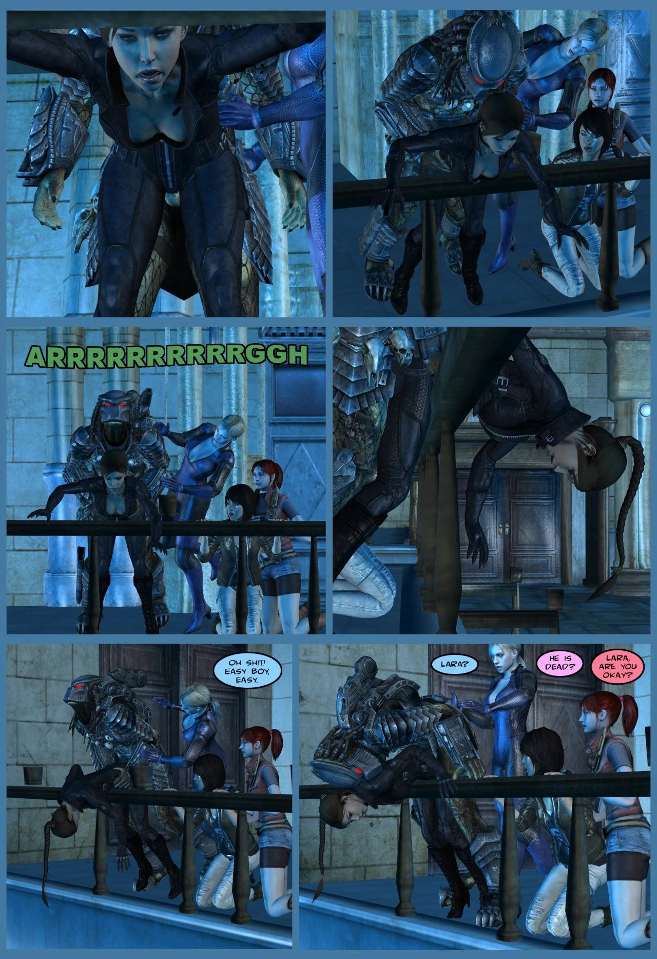 Lady & Cop VS Penetrator 4 porn comic picture 46