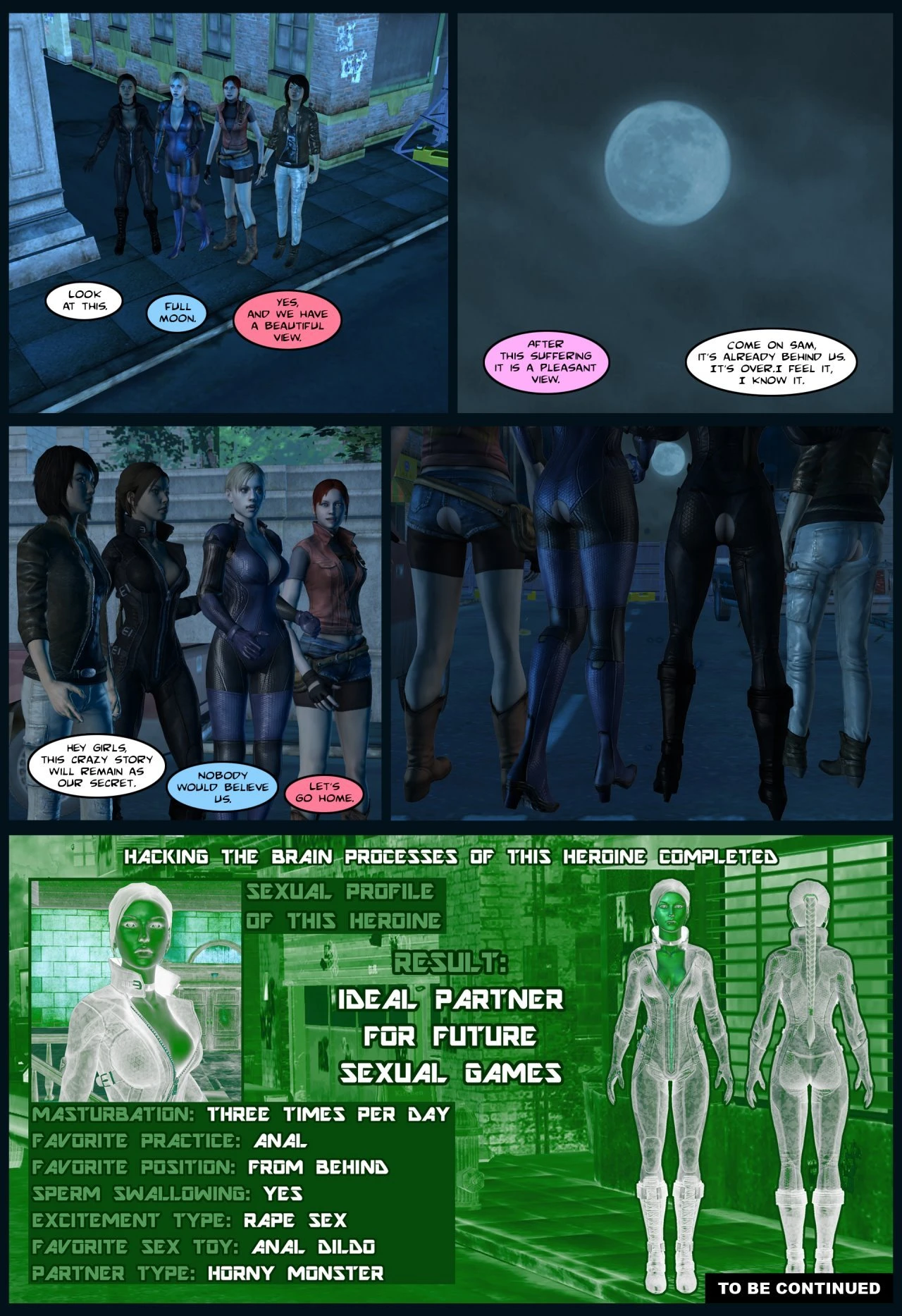 Lady & Cop VS Penetrator 4 porn comic picture 48