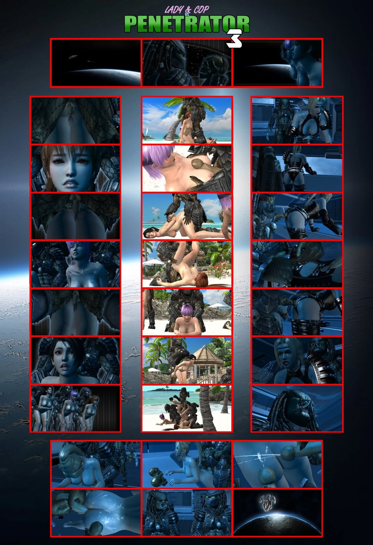 Lady & Cop VS Penetrator 4 porn comic picture 5