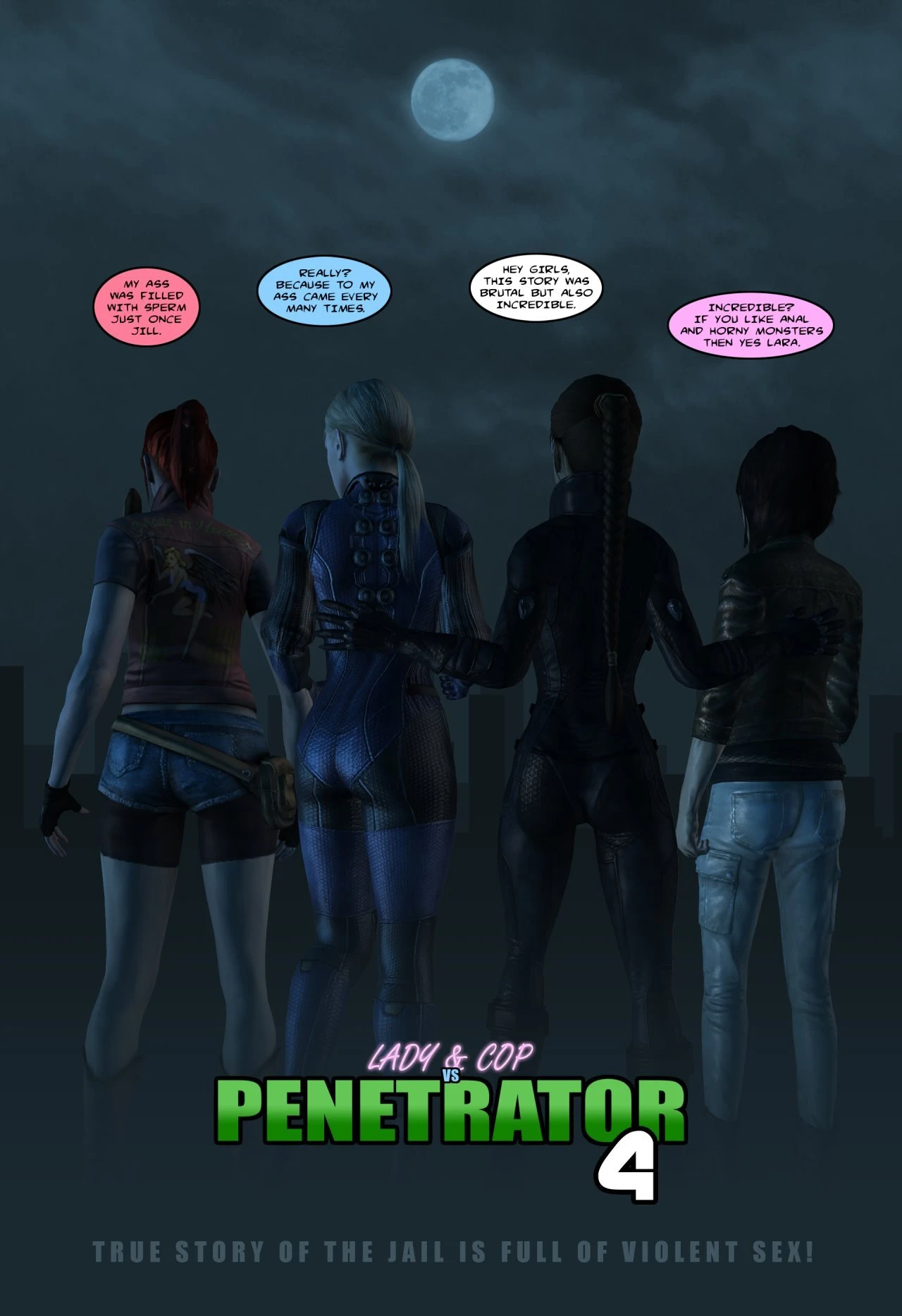 Lady & Cop VS Penetrator 4 porn comic picture 51