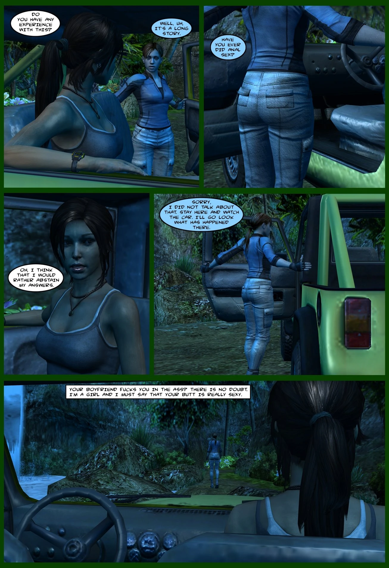 Lady & Cop VS Penetrator porn comic picture 10