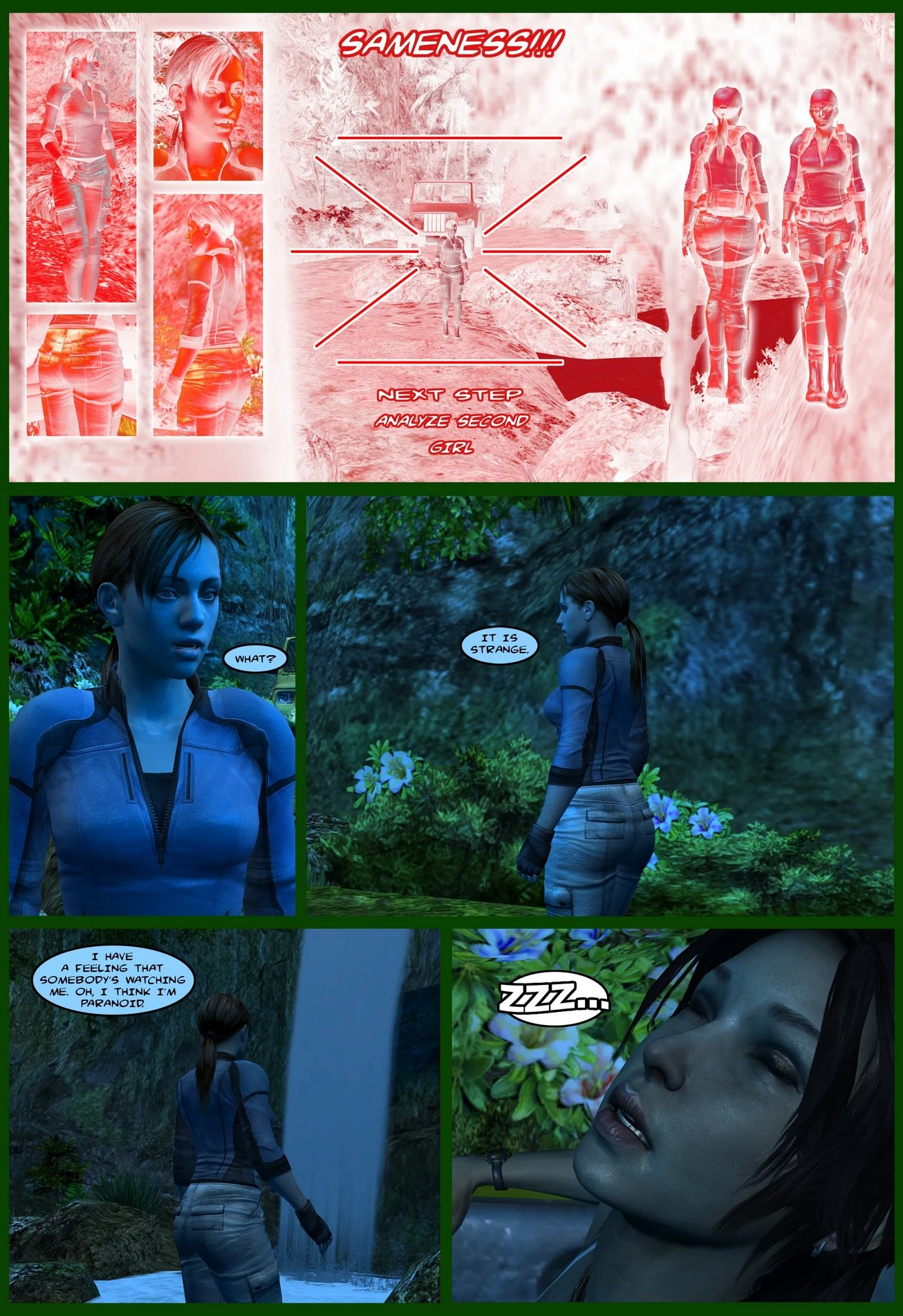 Lady & Cop VS Penetrator porn comic picture 11