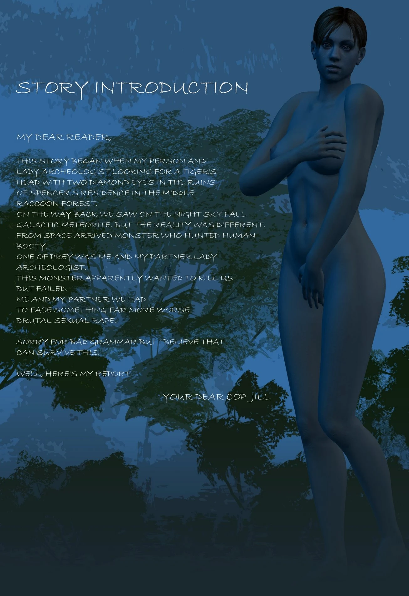 Lady & Cop VS Penetrator porn comic picture 2