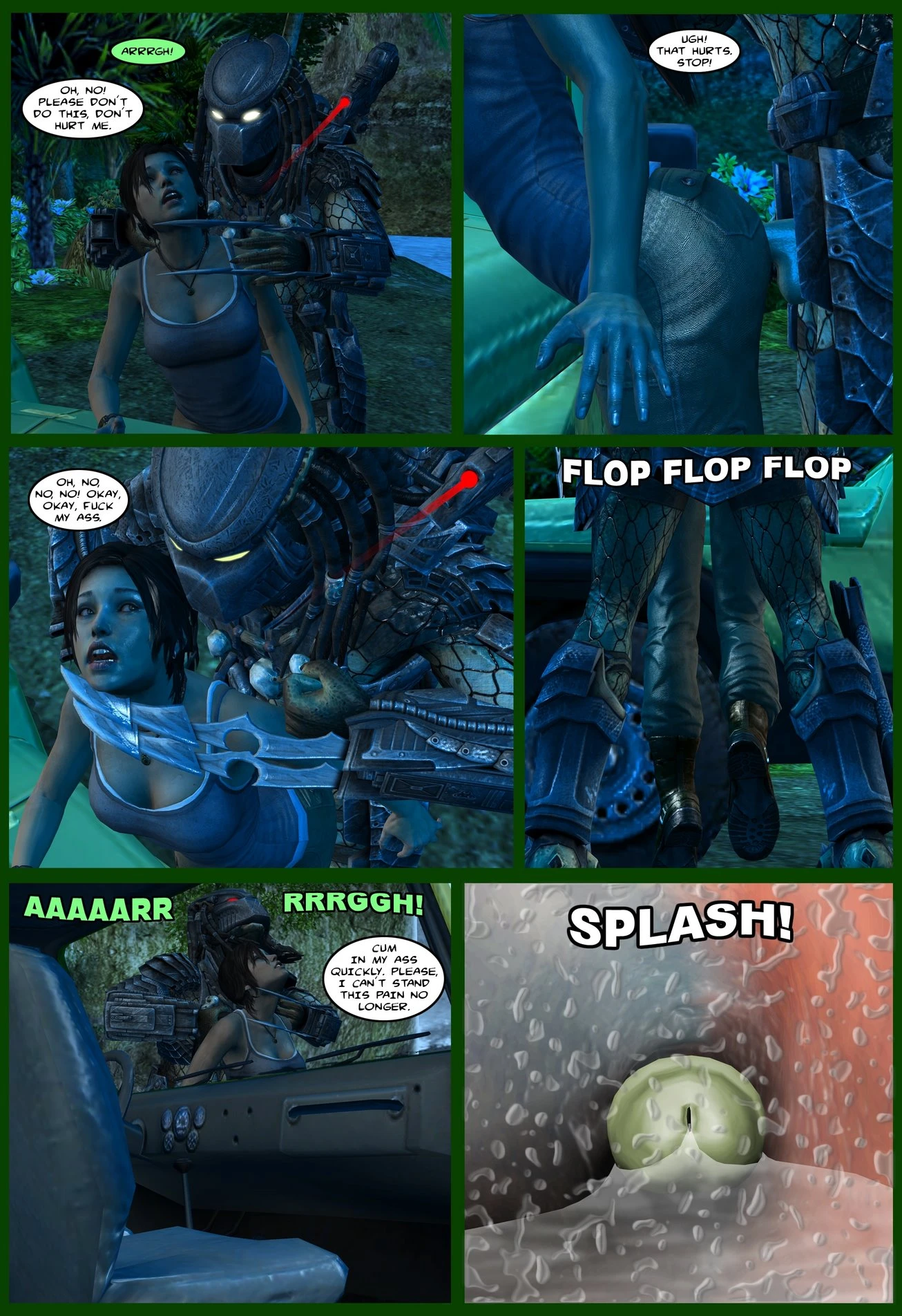 Lady & Cop VS Penetrator porn comic picture 28