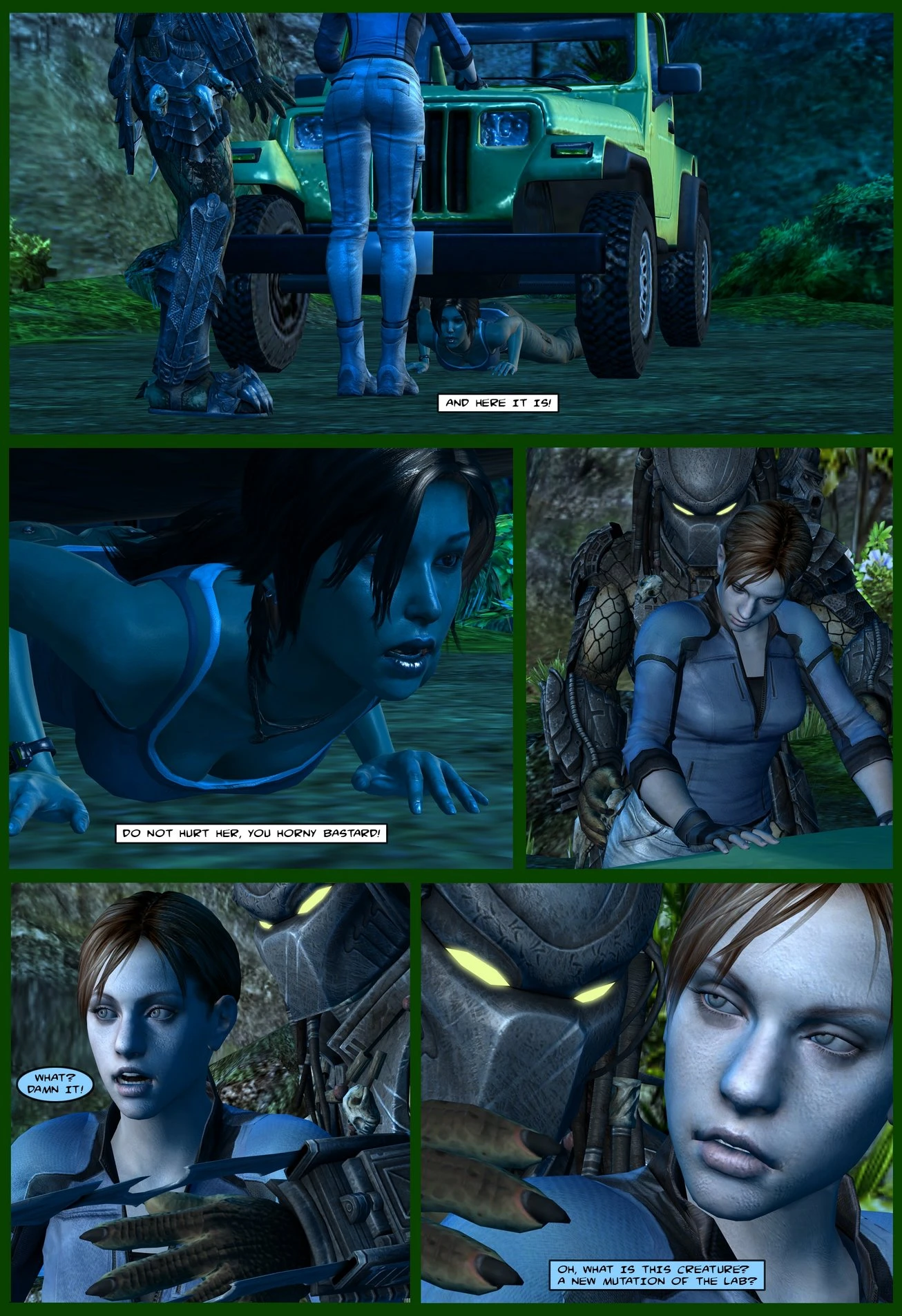 Lady & Cop VS Penetrator porn comic picture 32