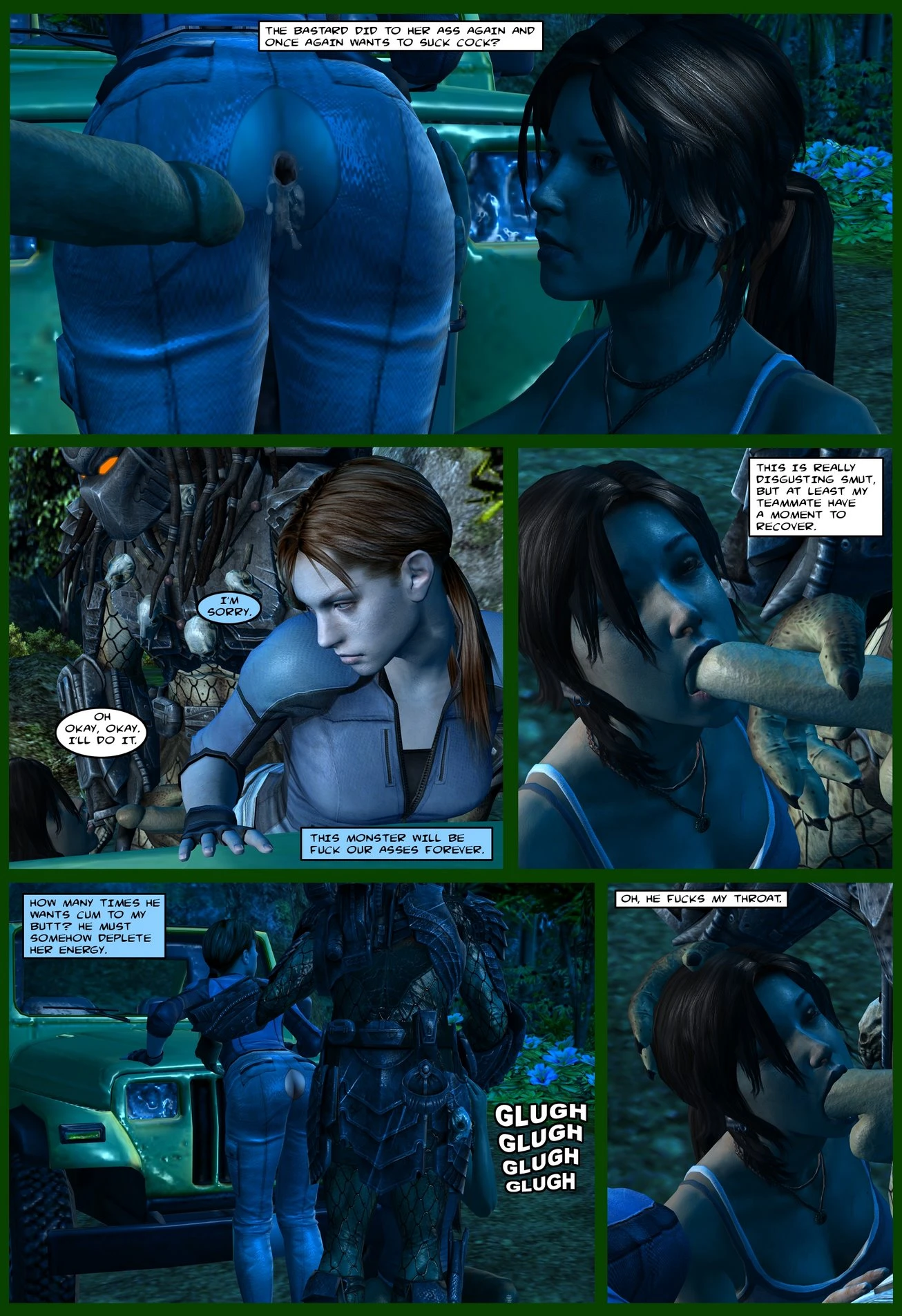 Lady & Cop VS Penetrator porn comic picture 40