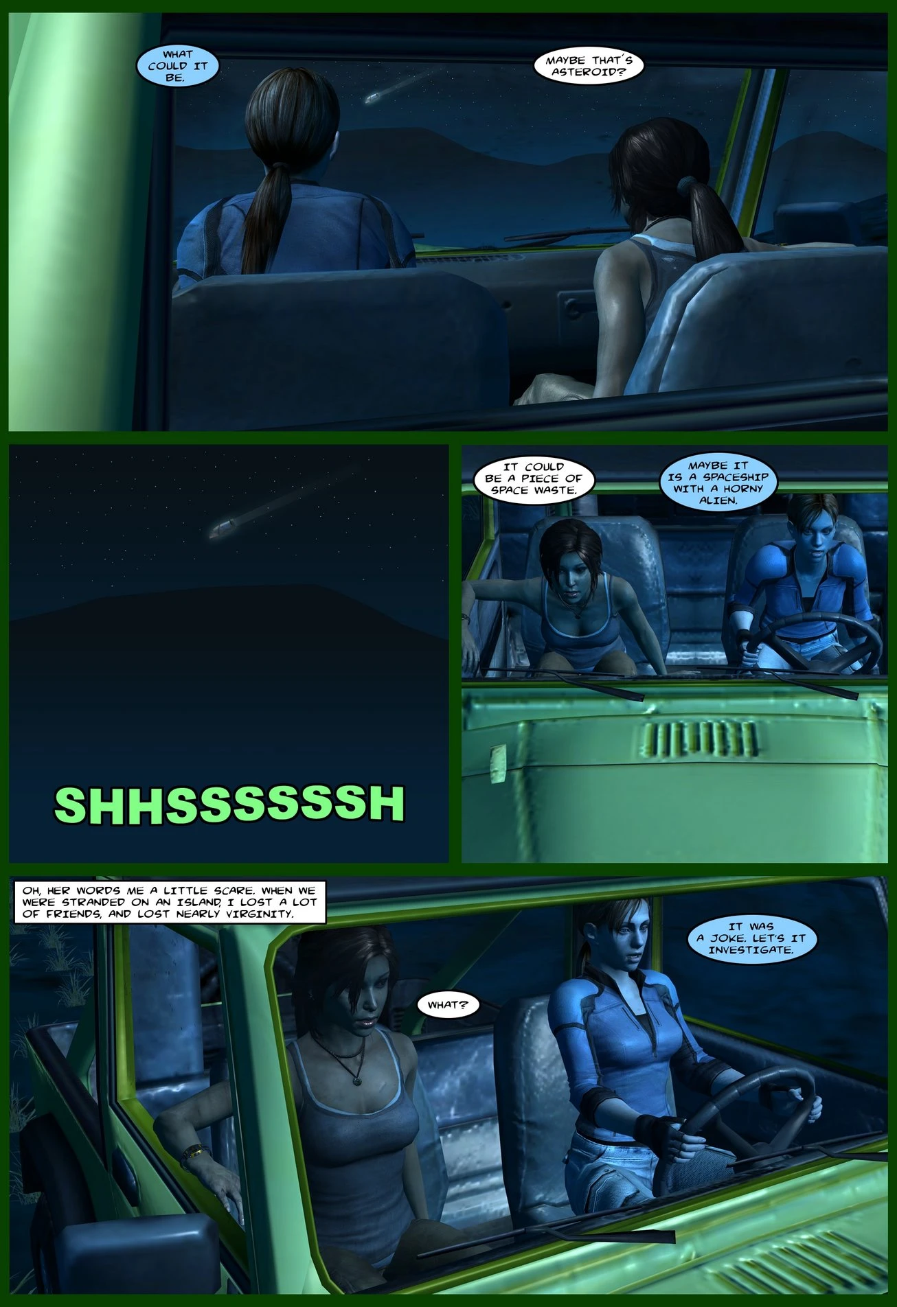 Lady & Cop VS Penetrator porn comic picture 8