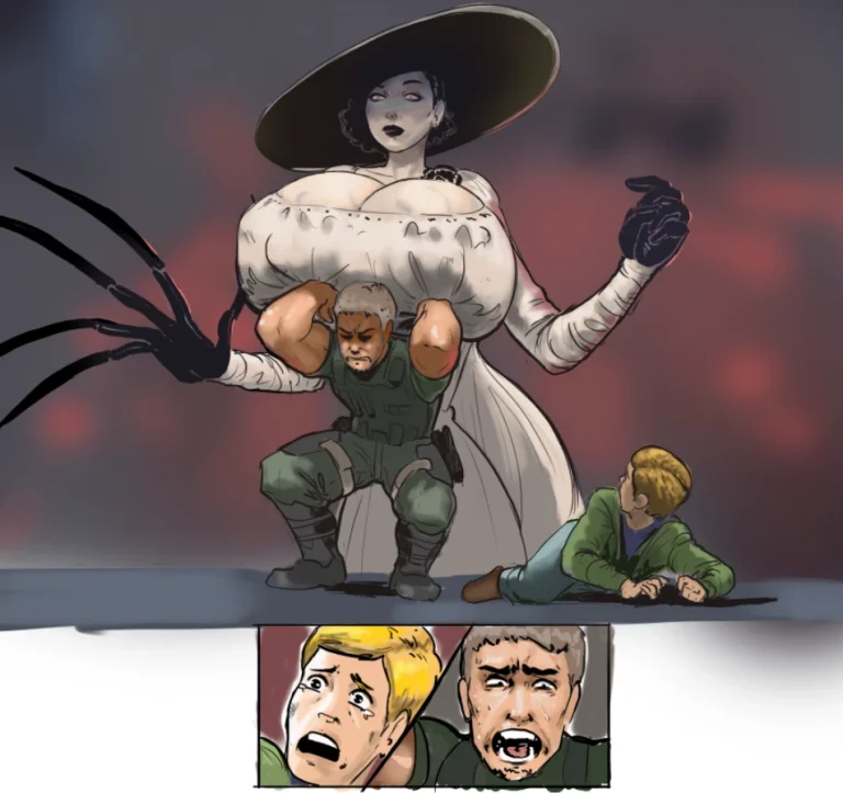 Lady Dimitrescu porn comic picture 1