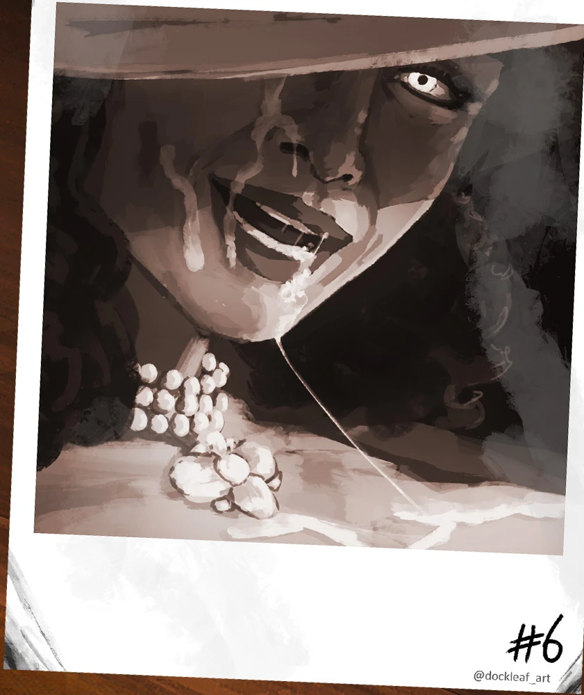 Lady Dimitrescu's Secret porn comic picture 7